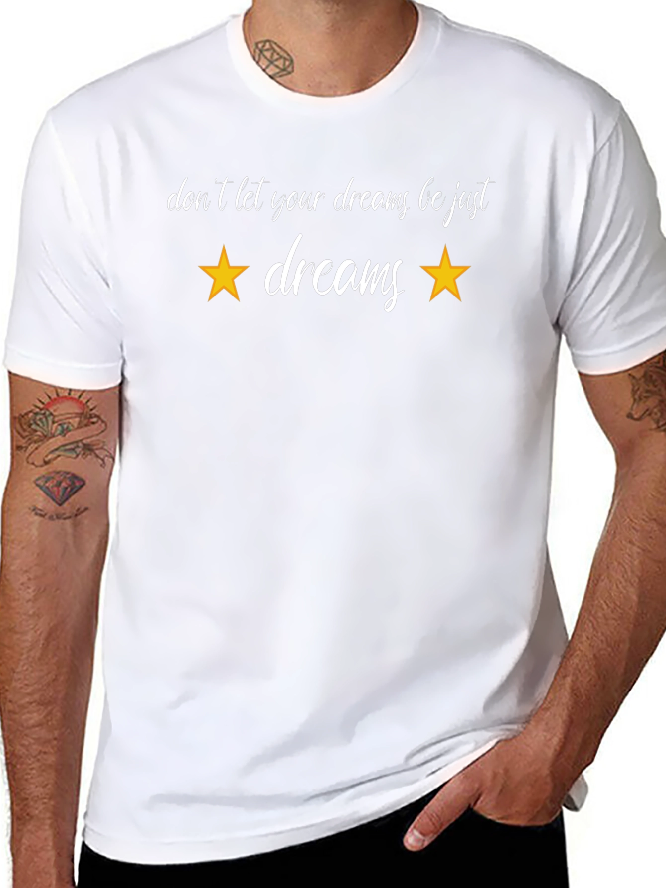 Dream Big T-Shirt - Motivational Star Design
