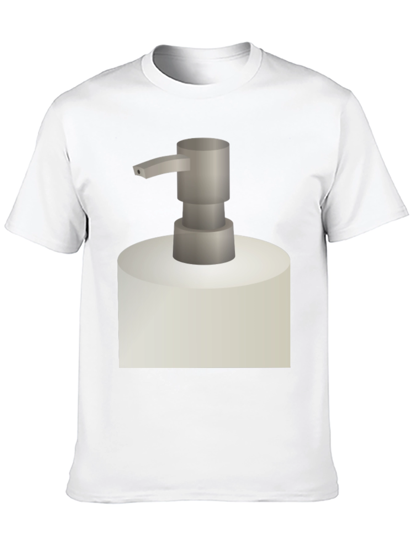 Novelty Soap Dispenser Graphic Tee - Black