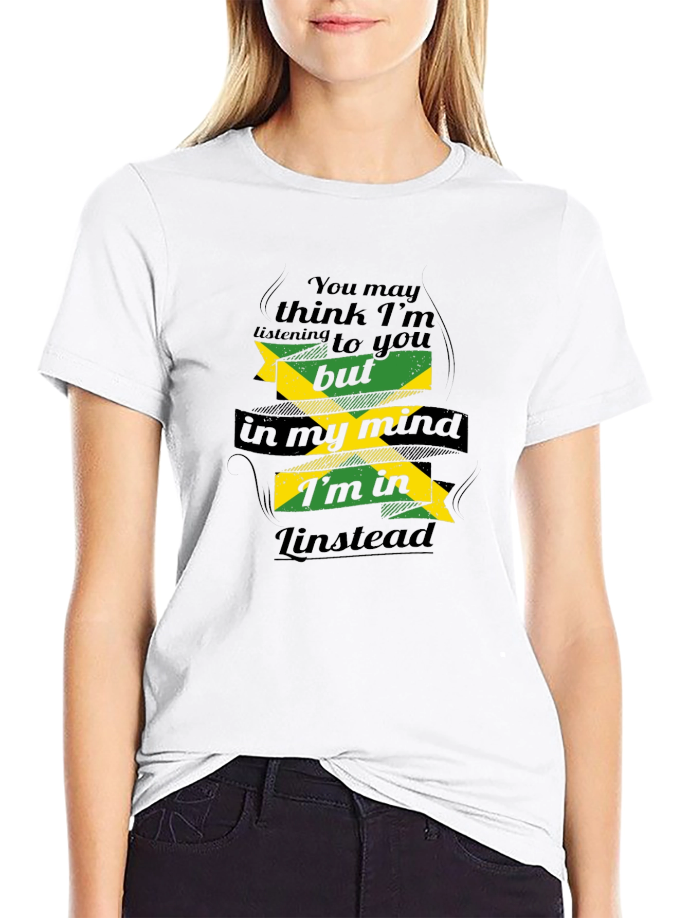 Jamaica Mind Linstead Black T-Shirt