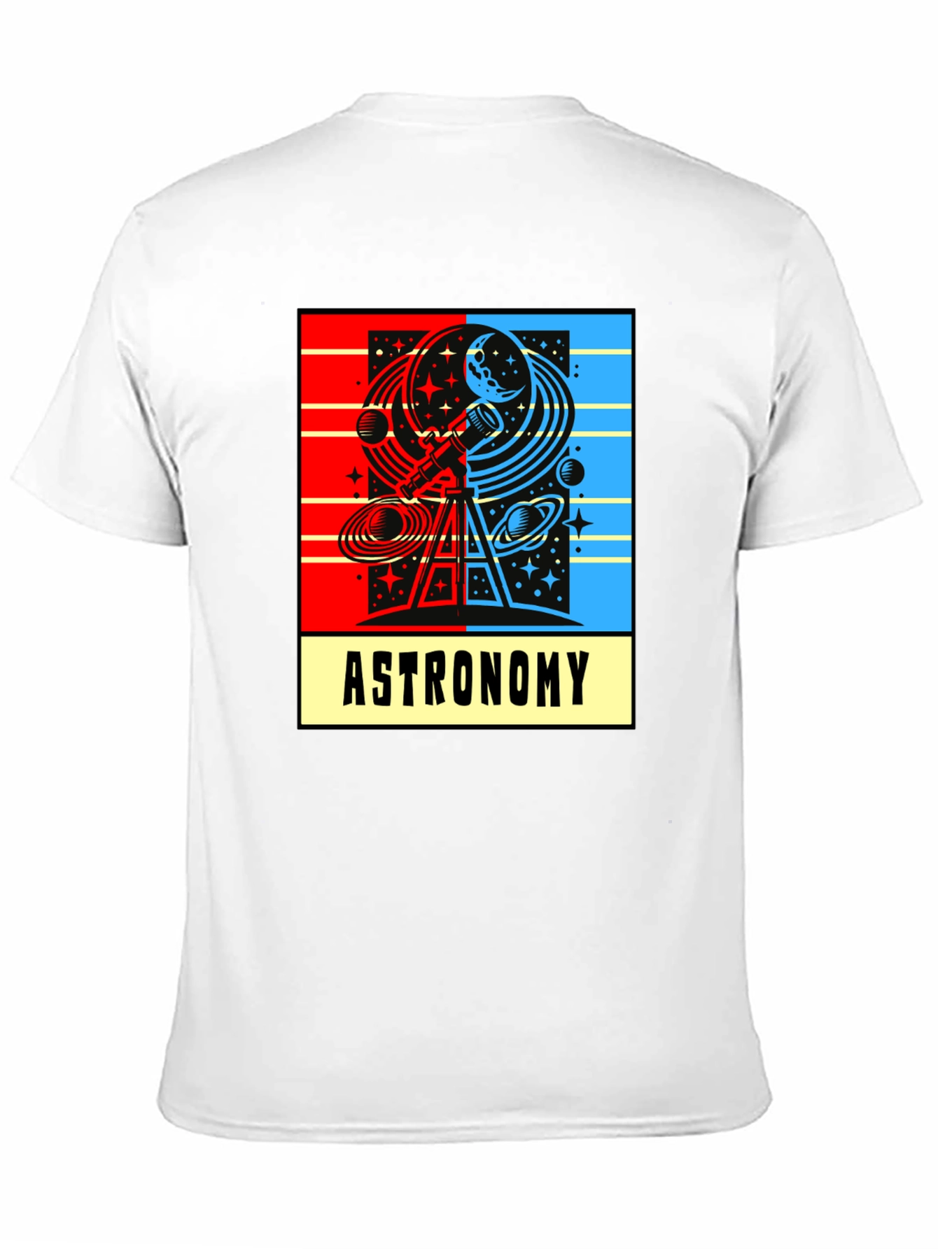 Astronomy Graphic T-Shirt - Celestial Design
