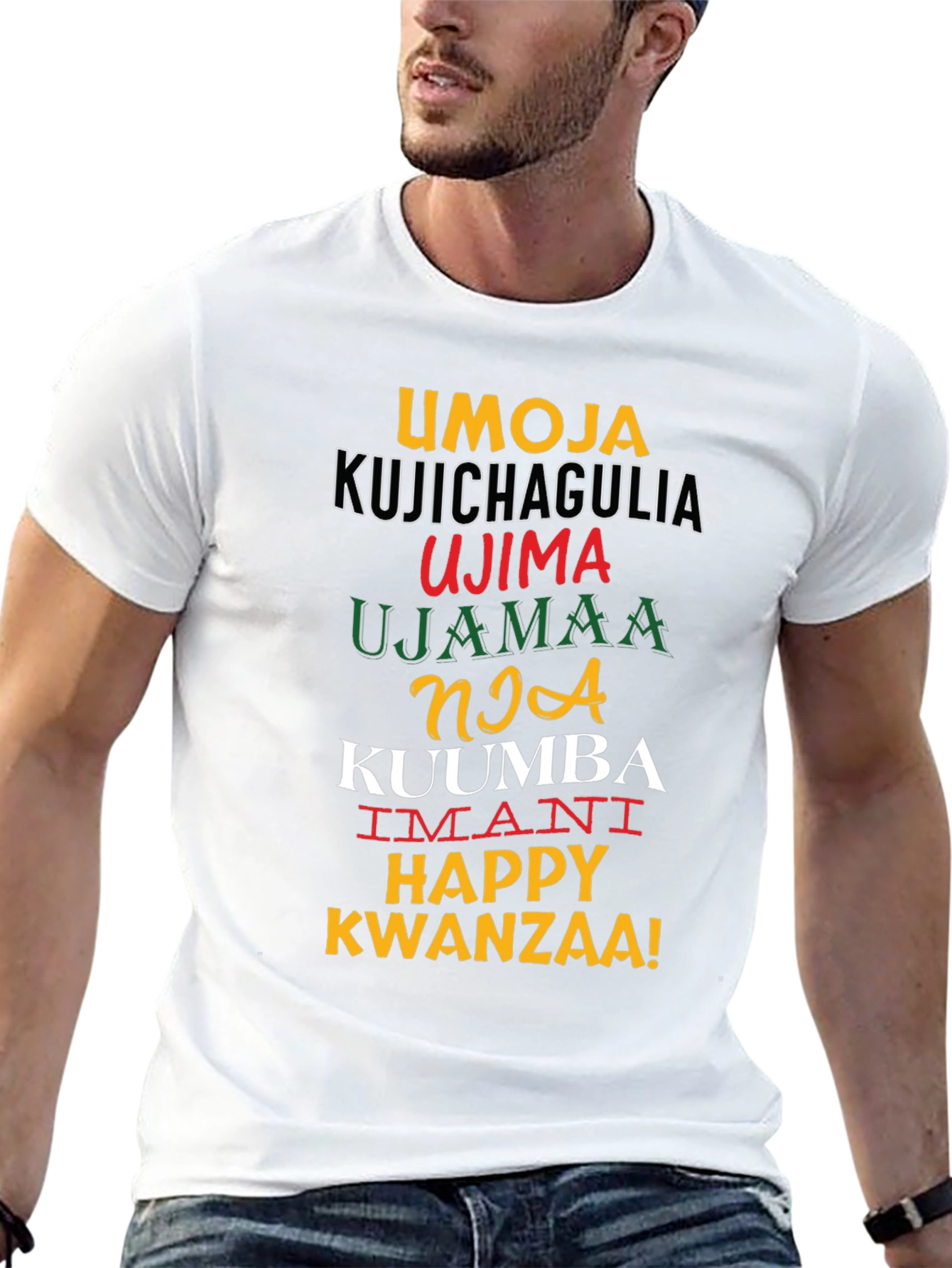 Kwanzaa Principles T-Shirt - Imani Umoja & More!