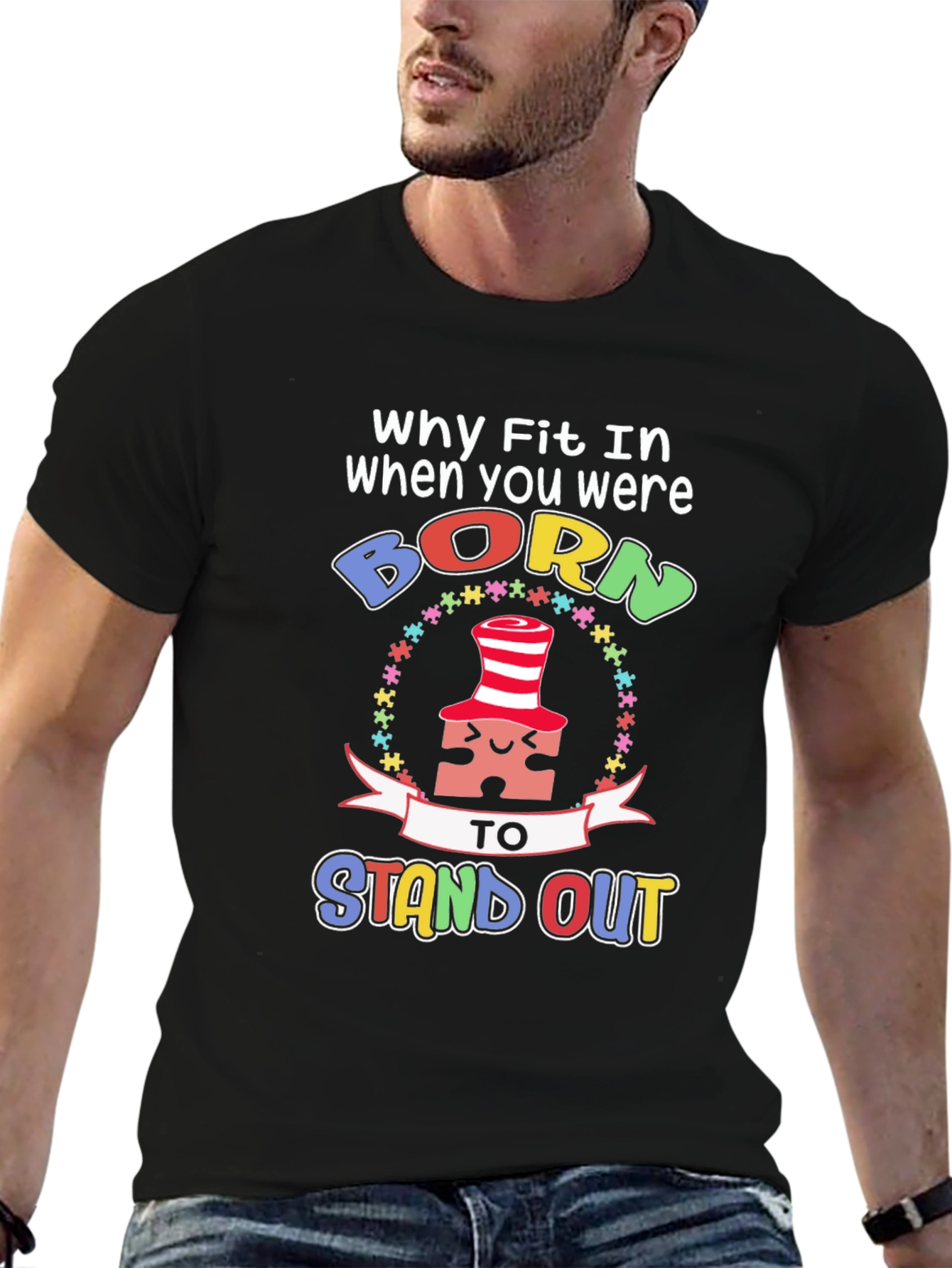 Stand Out Autism Awareness T-Shirt