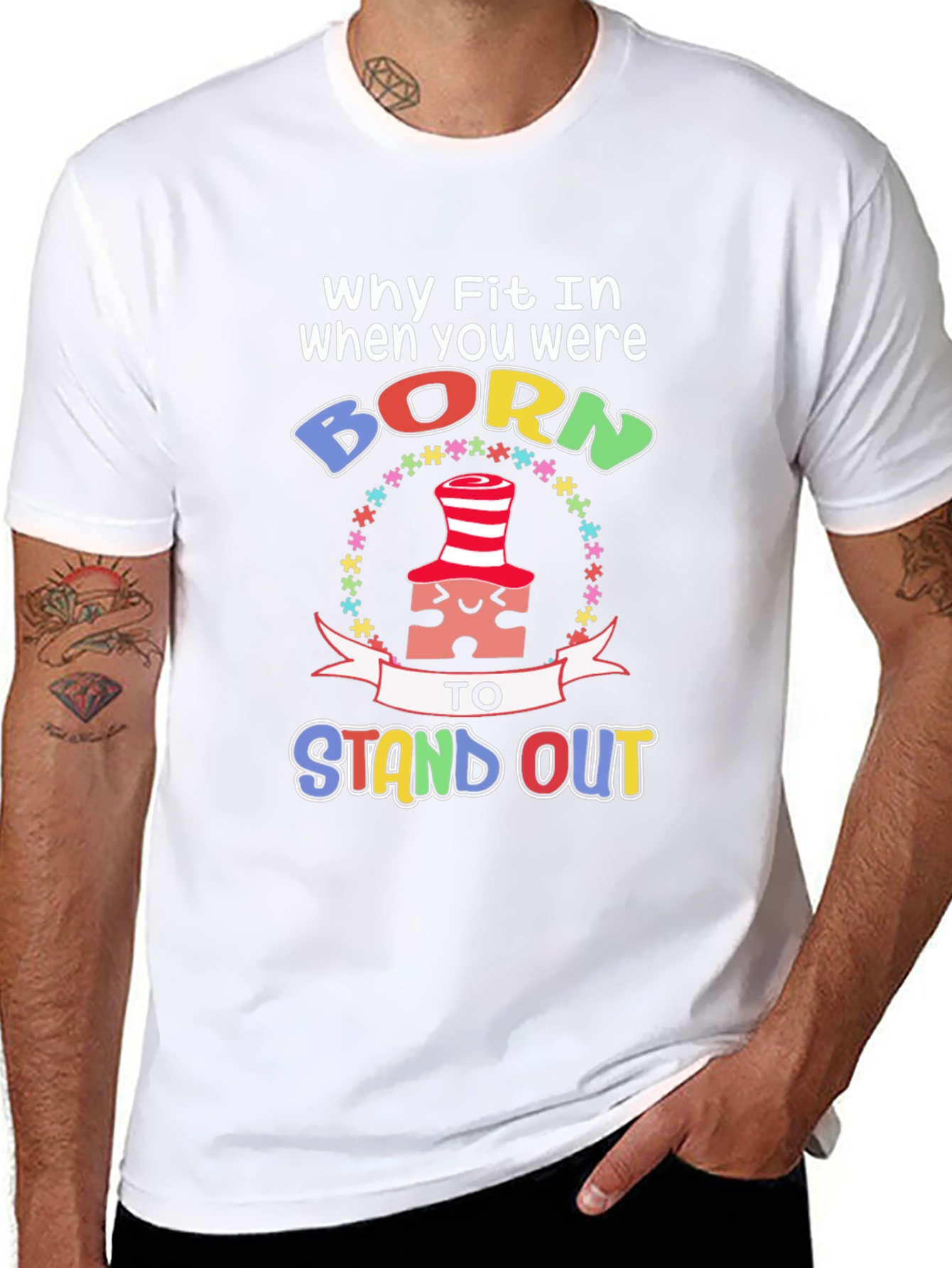 Stand Out Autism Awareness T-Shirt