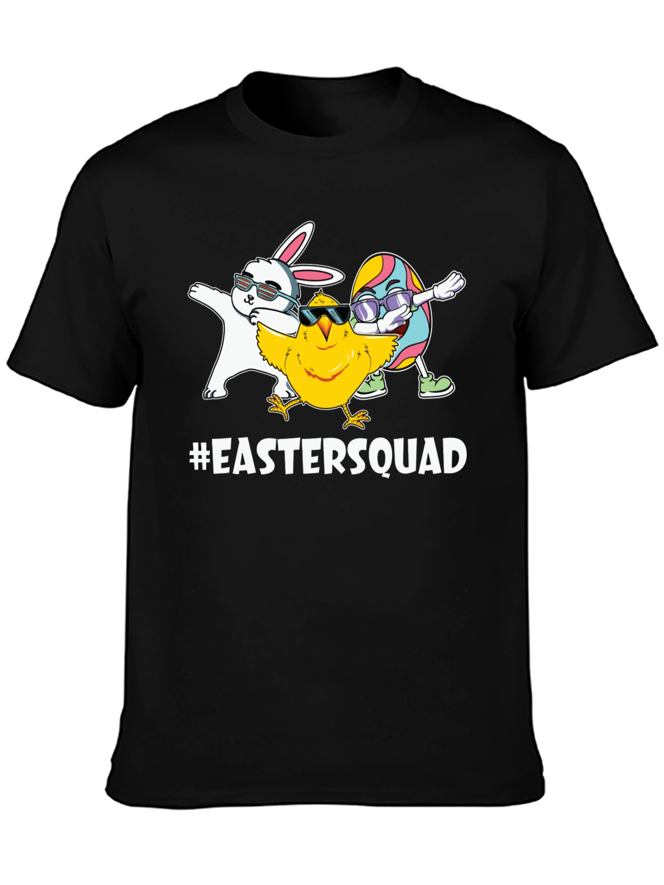 Easter Squad Graphic Tee - Fun Easter Apparel