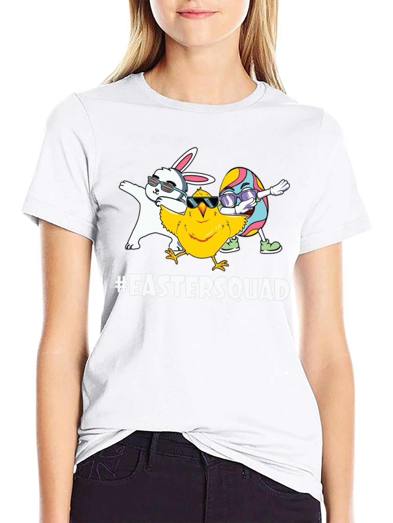 Easter Squad Graphic Tee - Fun Easter Apparel