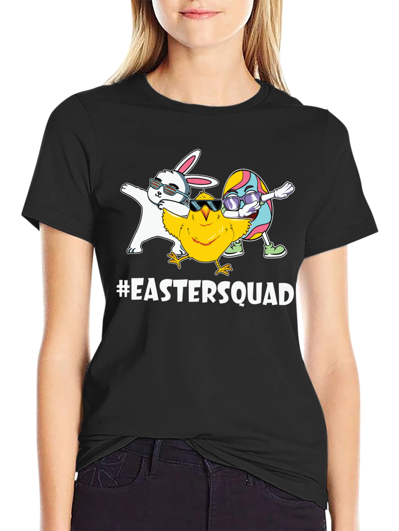 Easter Squad Graphic Tee - Fun Easter Apparel