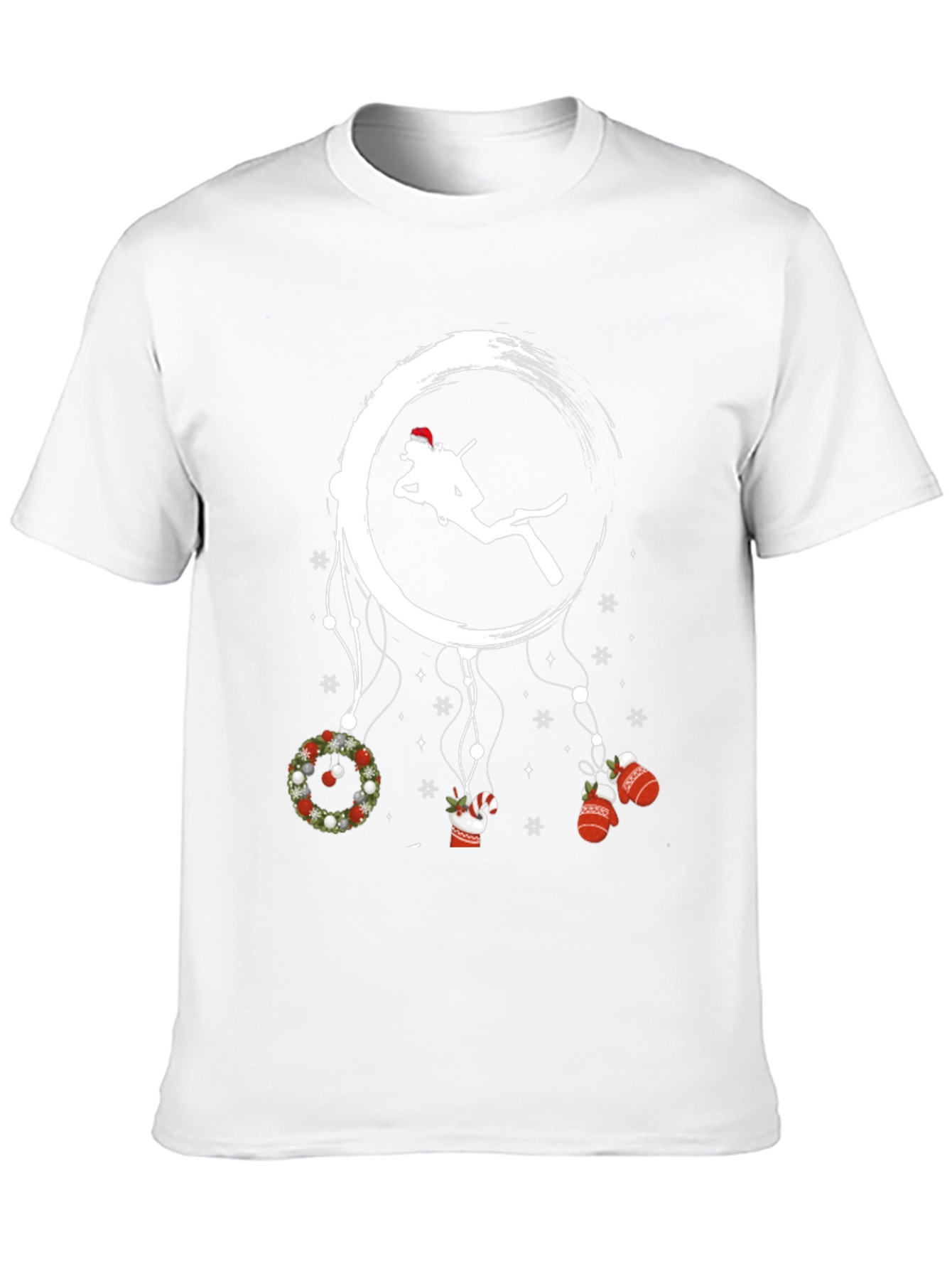Christmas Scuba Diver T-Shirt