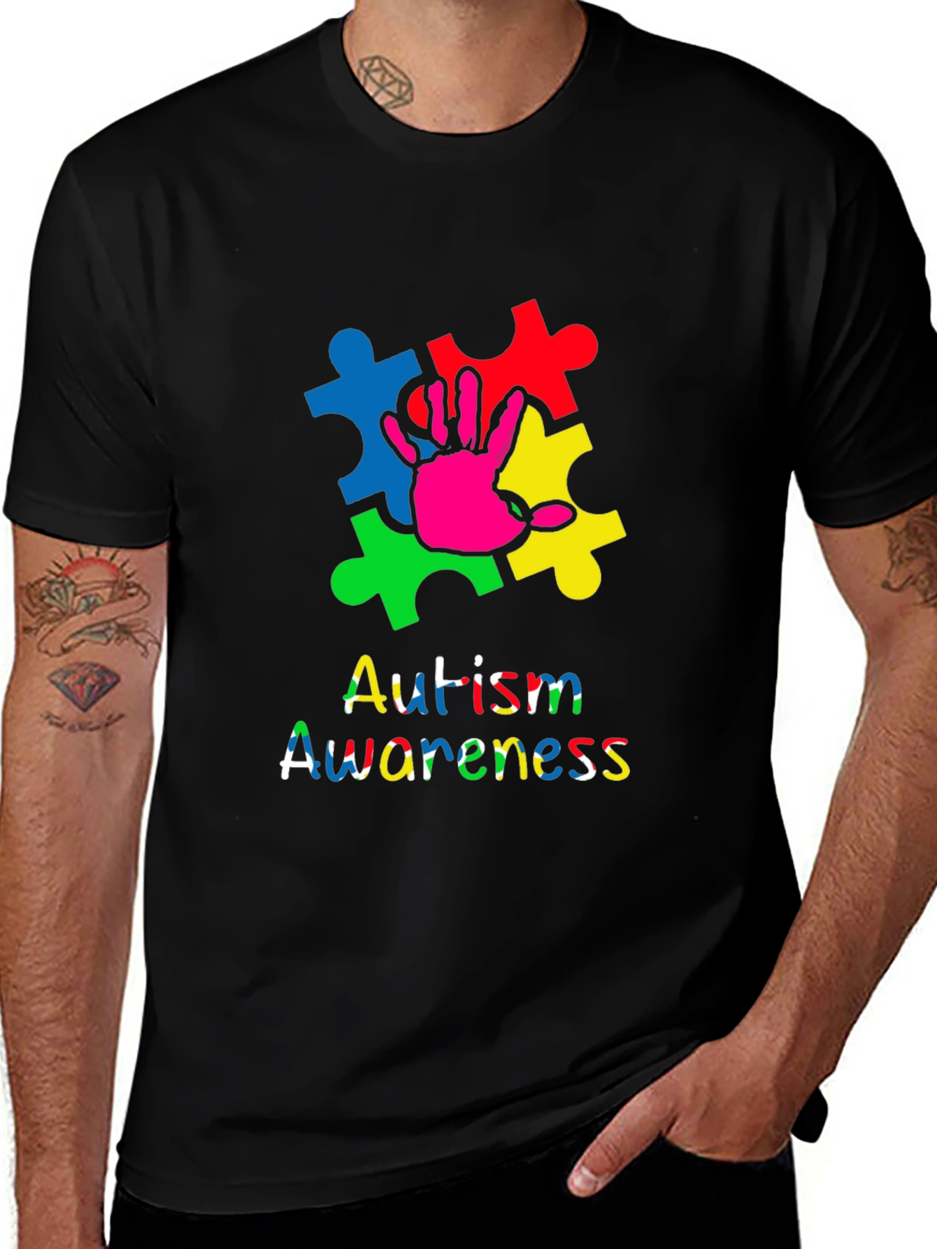 Autism Awareness Puzzle T-Shirt