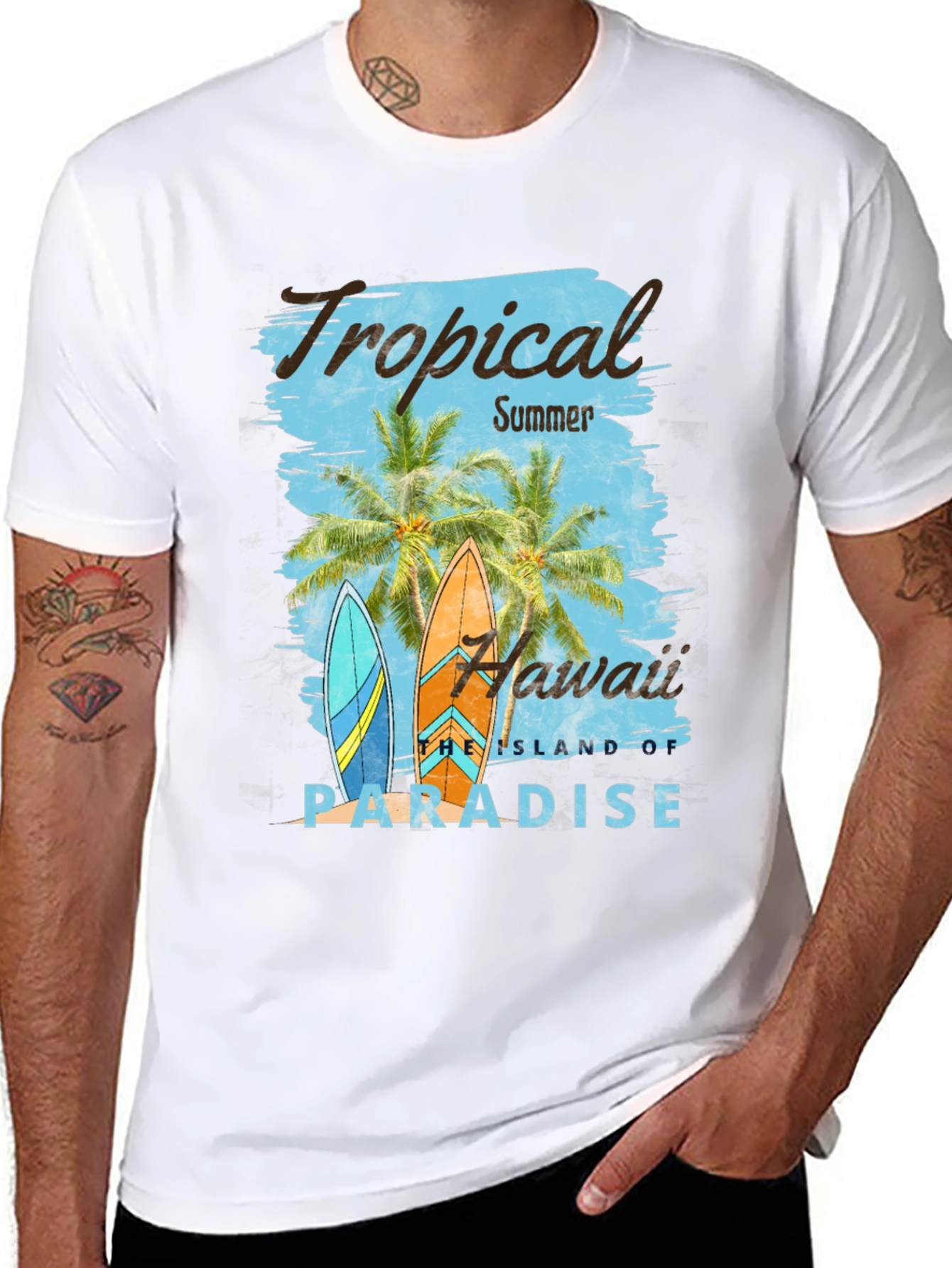Tropical Summer Hawaii T-Shirt