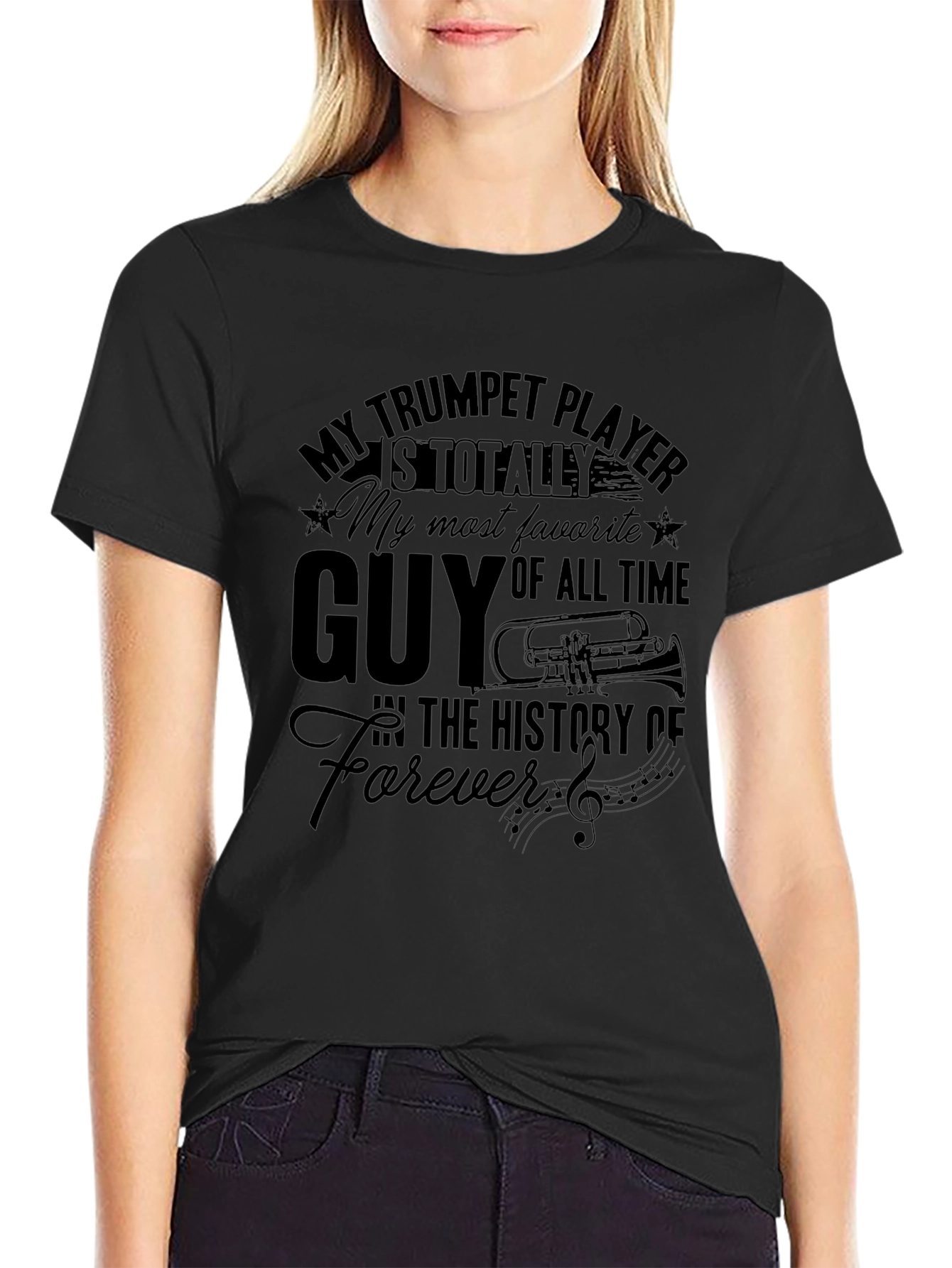 Trumpet Player T-Shirt - Favorite Guy Design