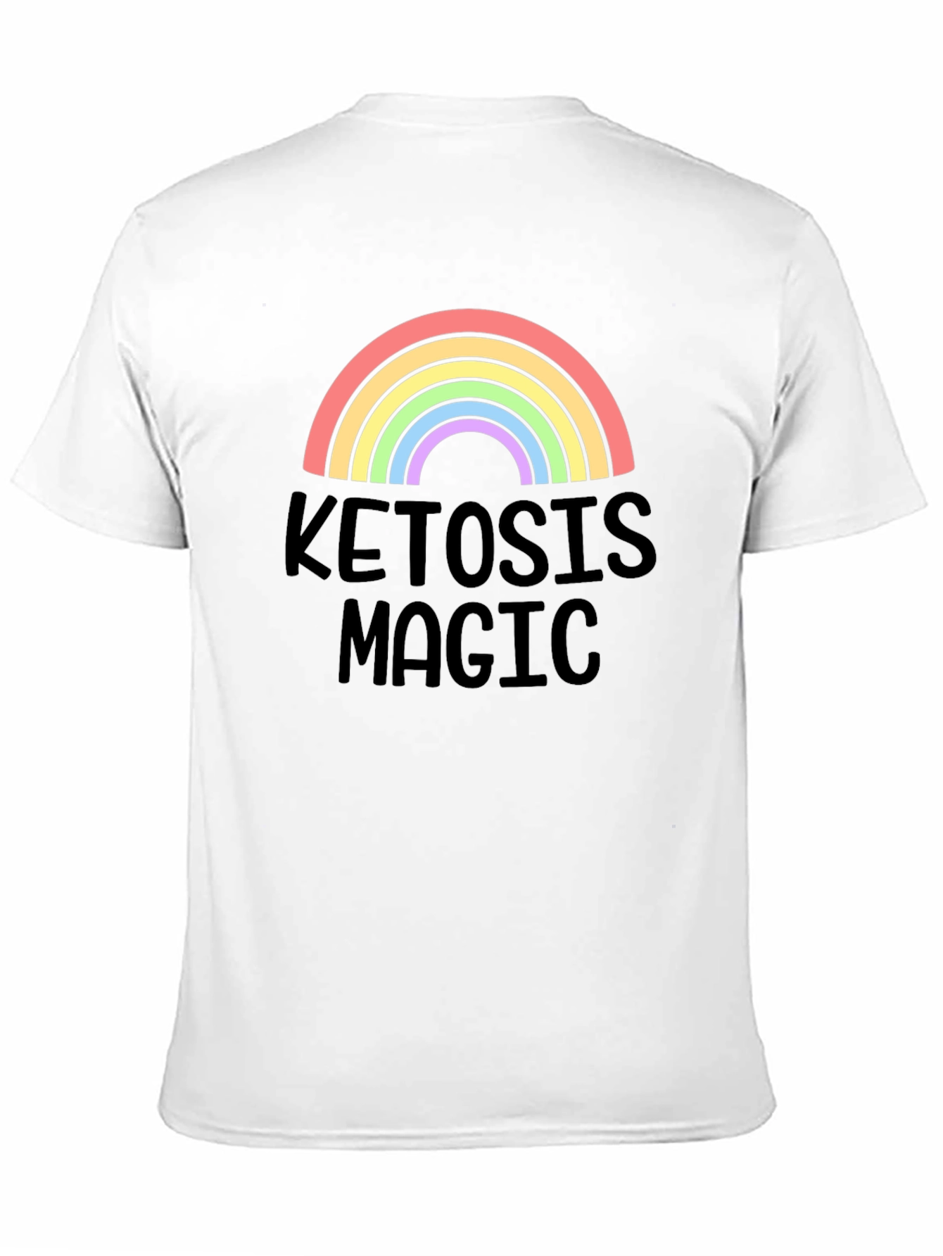Ketosis Magic Rainbow Graphic T-Shirt