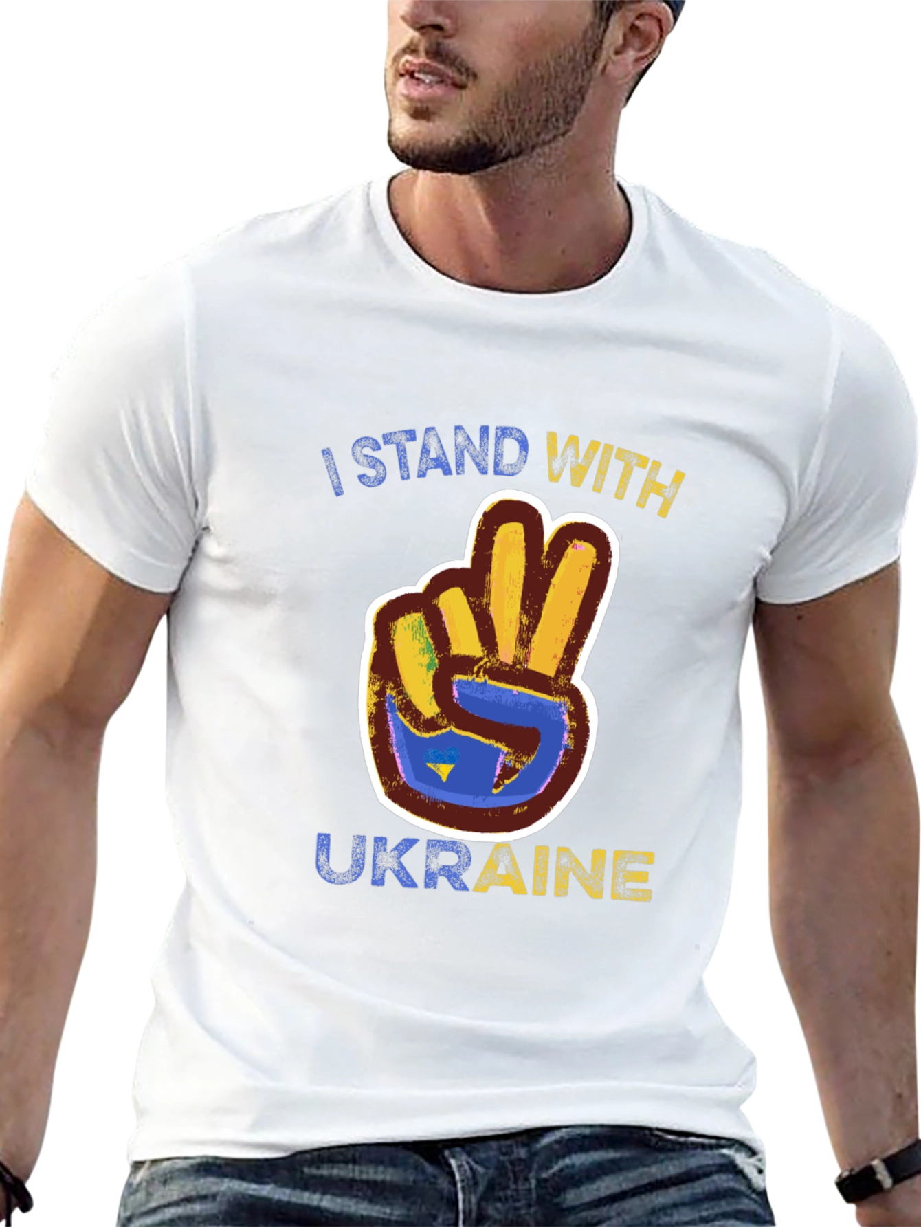 I Stand With Ukraine Graphic Tee