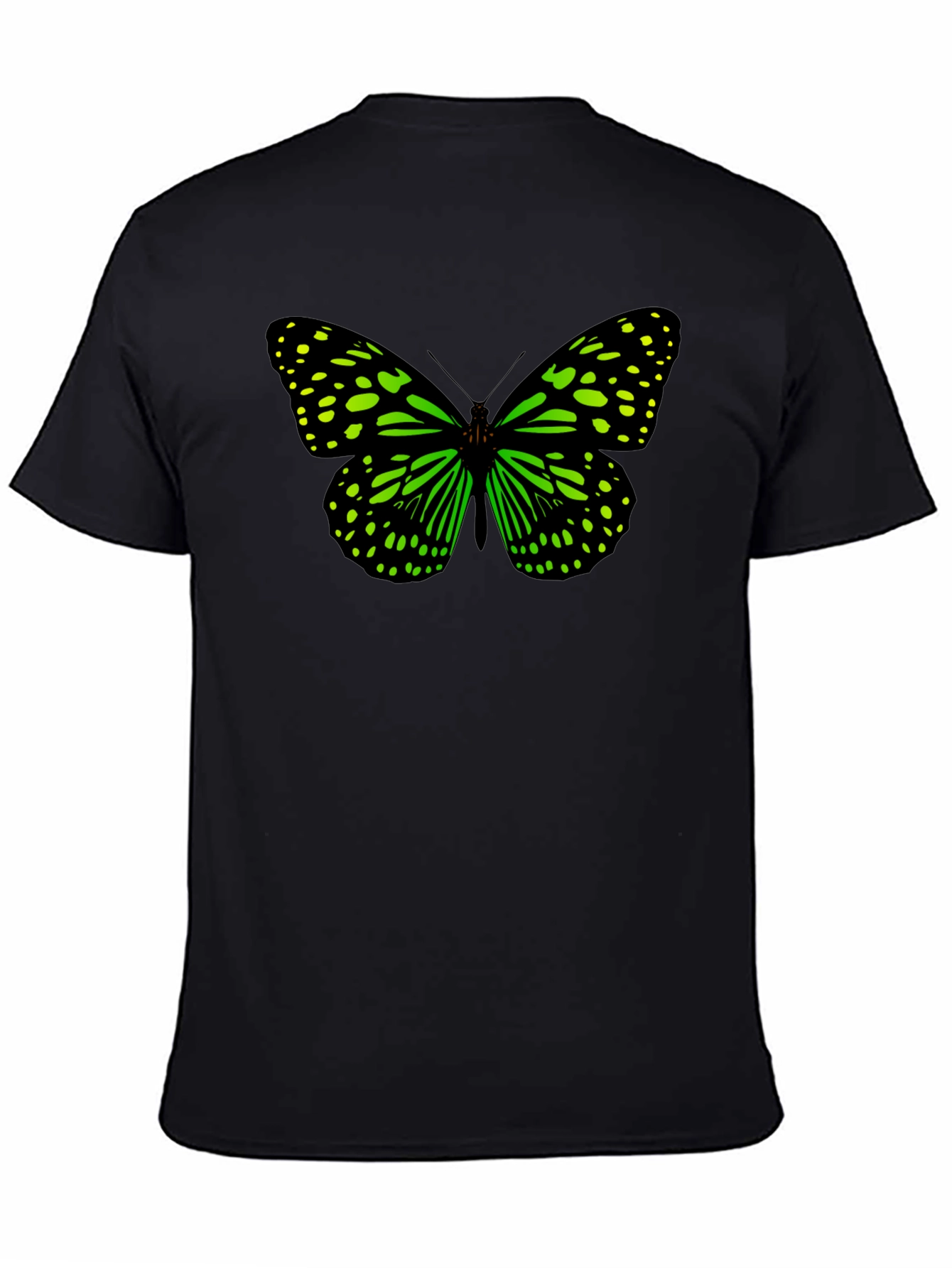 Butterfly Graphic Black T-Shirt
