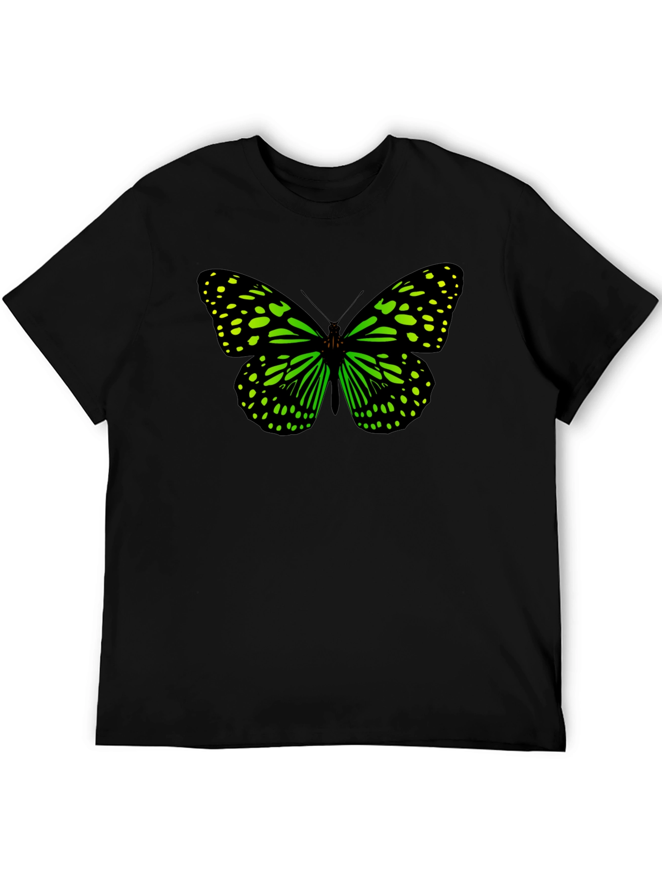 Butterfly Graphic Black T-Shirt