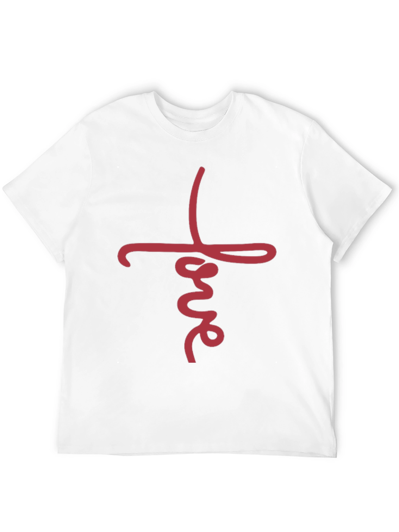 Love Script Graphic Tee - Stylish Casual Wear