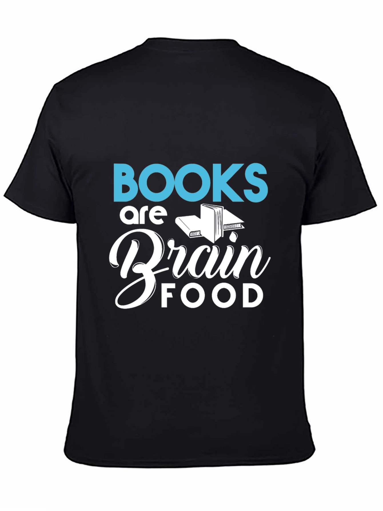 Books are Brain Food Graphic T-Shirt