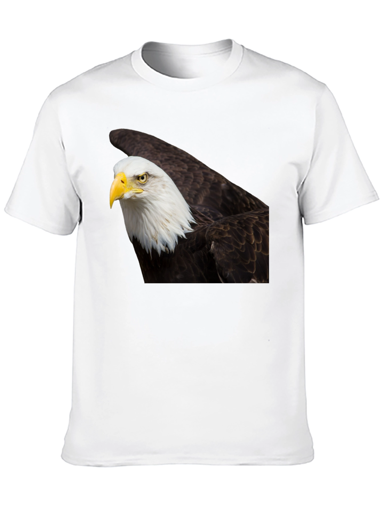 Bald Eagle Graphic Tee - Black