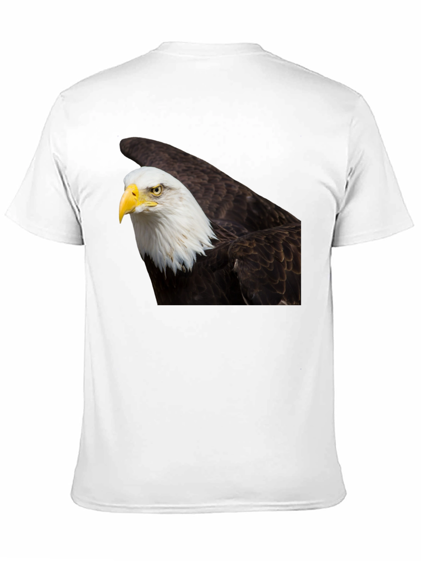 Bald Eagle Graphic Tee - Black