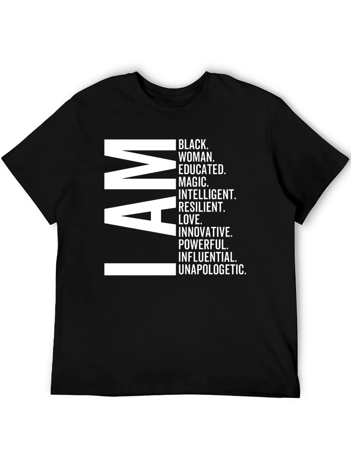 I AM Black Woman Empowerment Graphic Tee