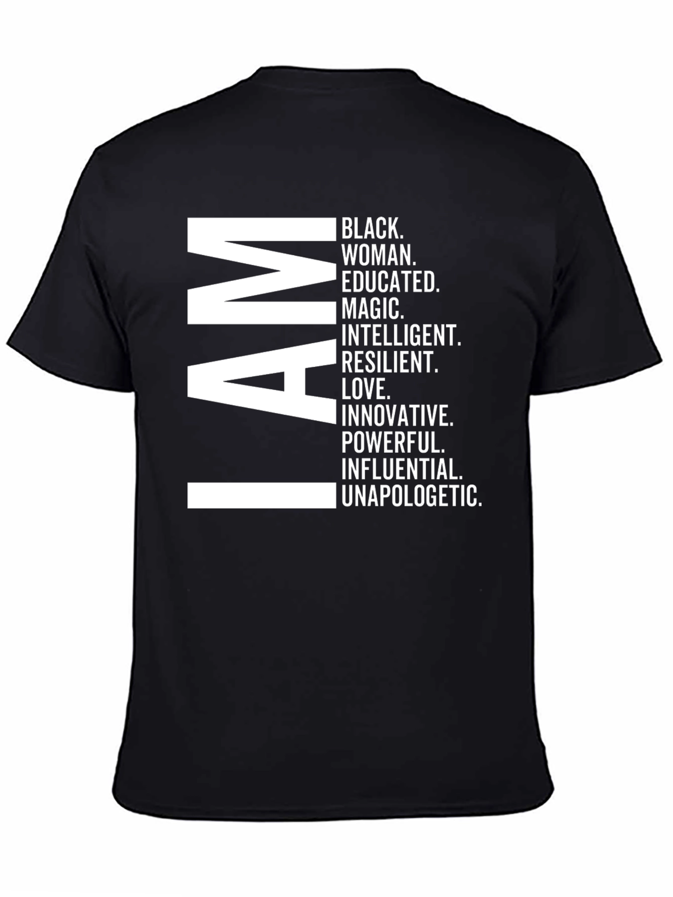 I AM Black Woman Empowerment Graphic Tee