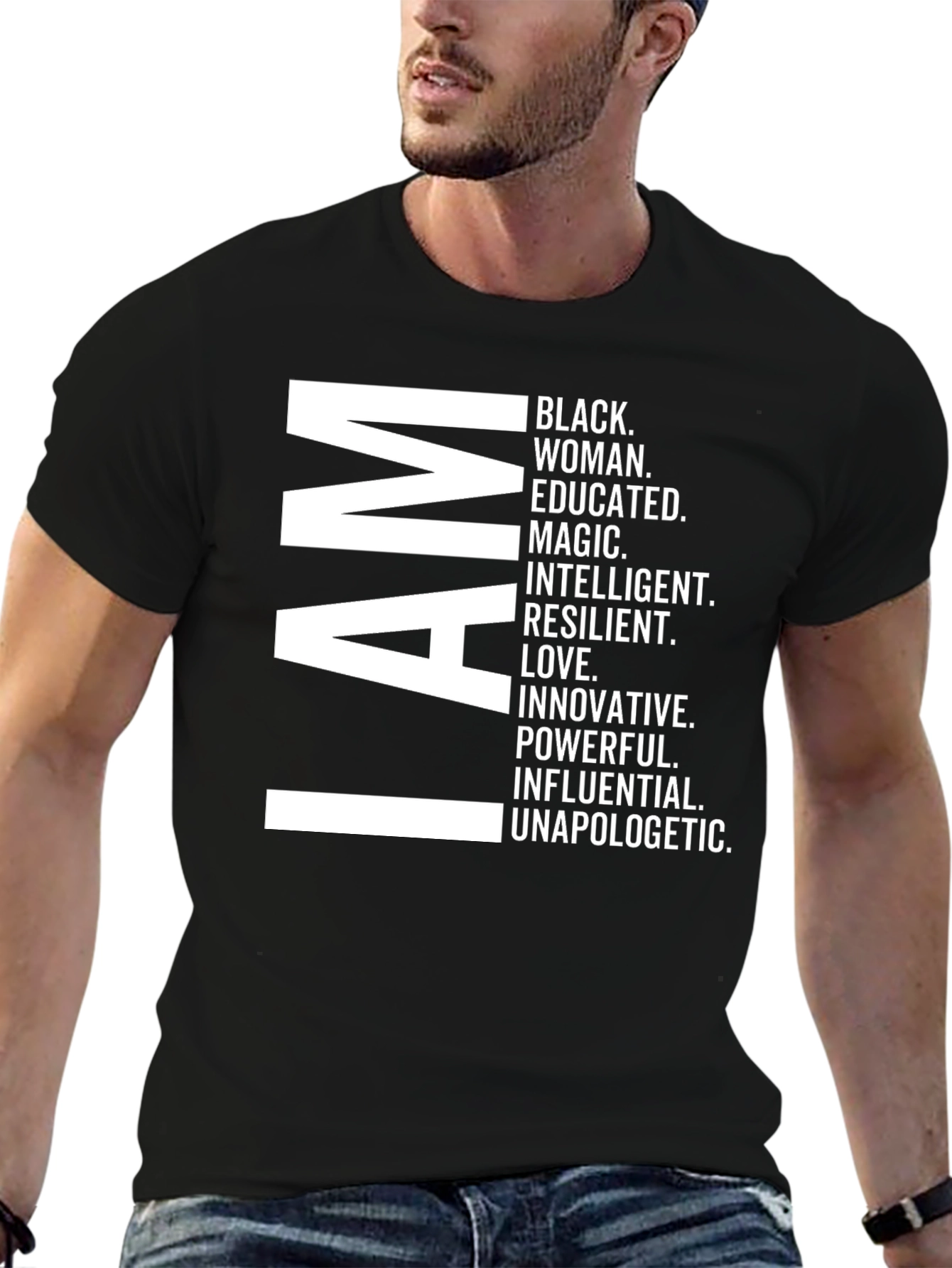 I AM Black Woman Empowerment Graphic Tee