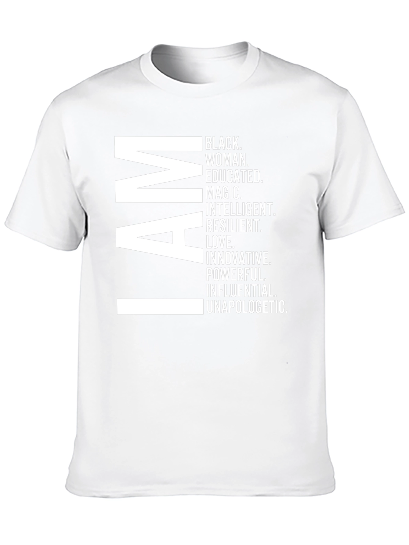 I AM Black Woman Empowerment Graphic Tee