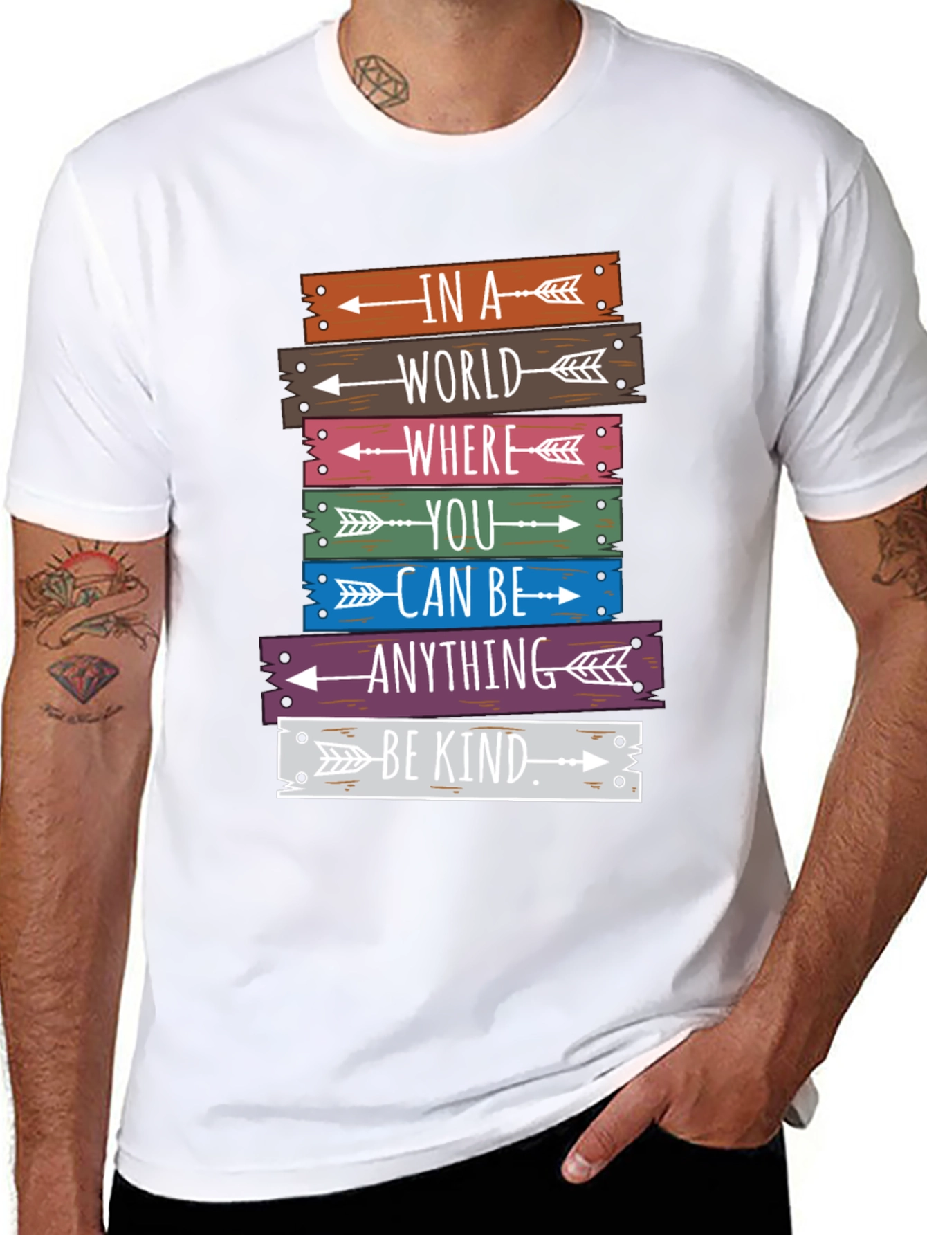Kindness Arrow T-Shirt - Inspirational Tee