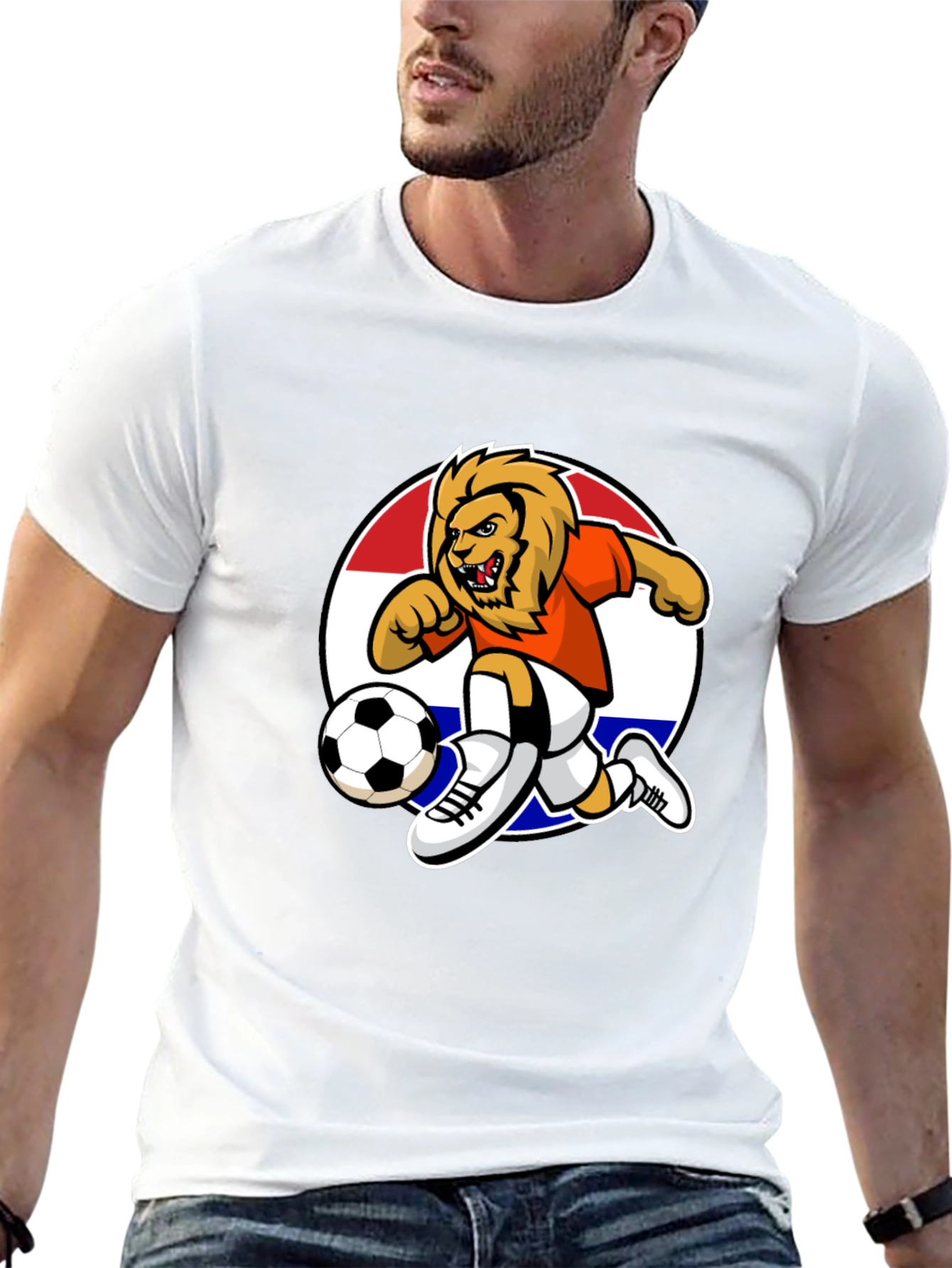 Netherlands Soccer Lion T-Shirt