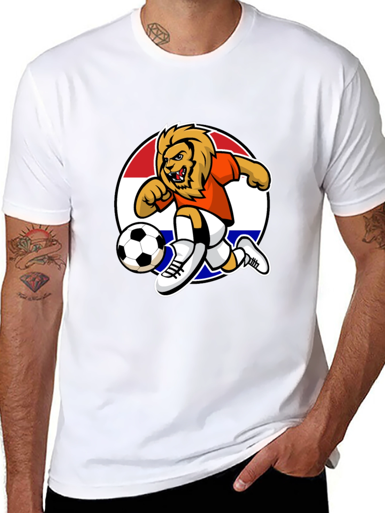 Netherlands Soccer Lion T-Shirt