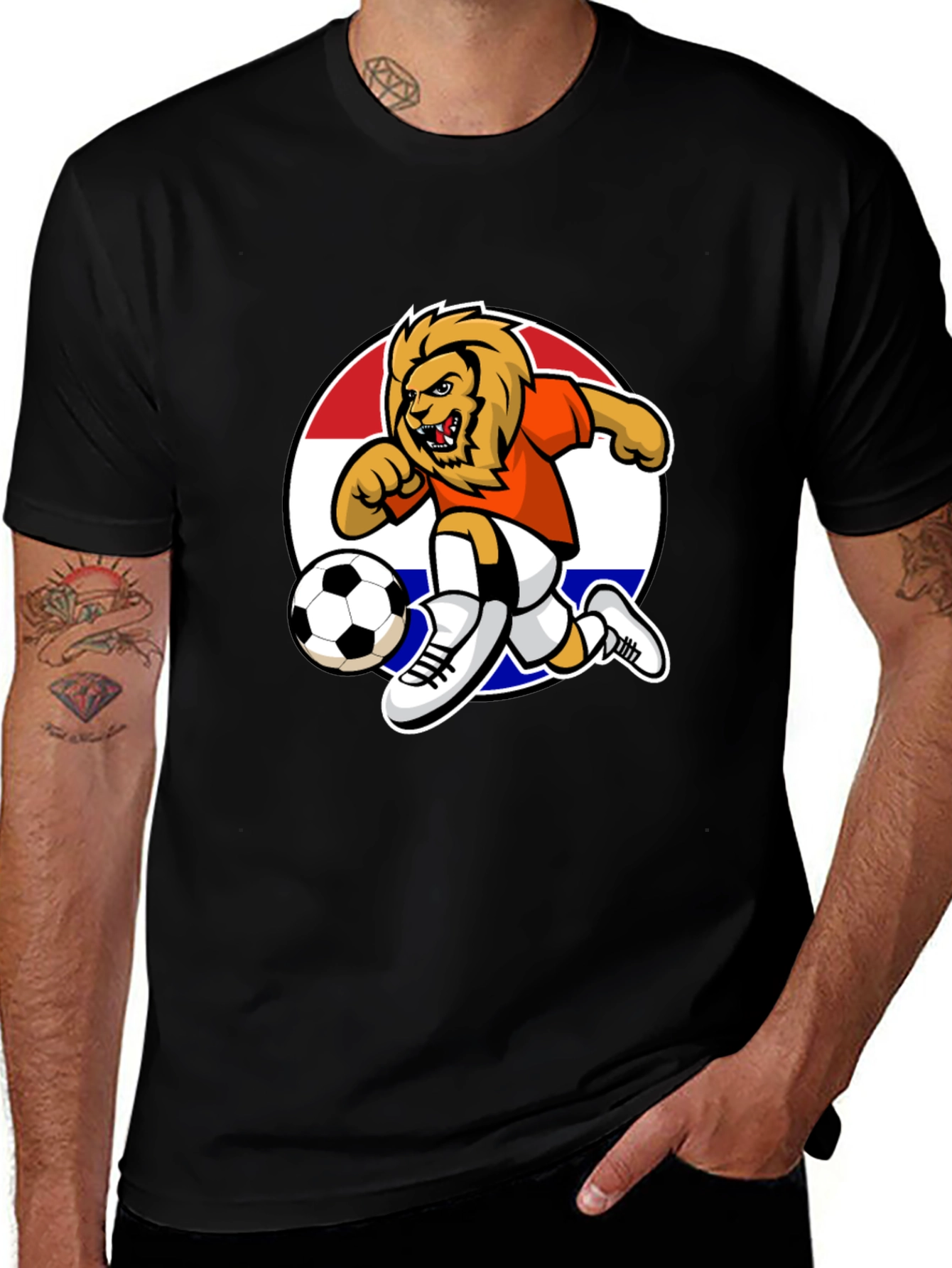 Netherlands Soccer Lion T-Shirt