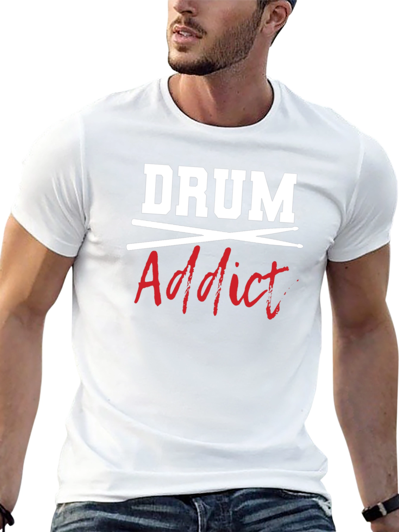 Drum Addict Graphic Tee