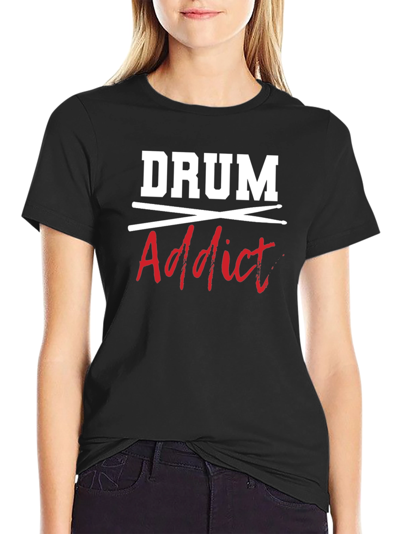 Drum Addict Graphic Tee
