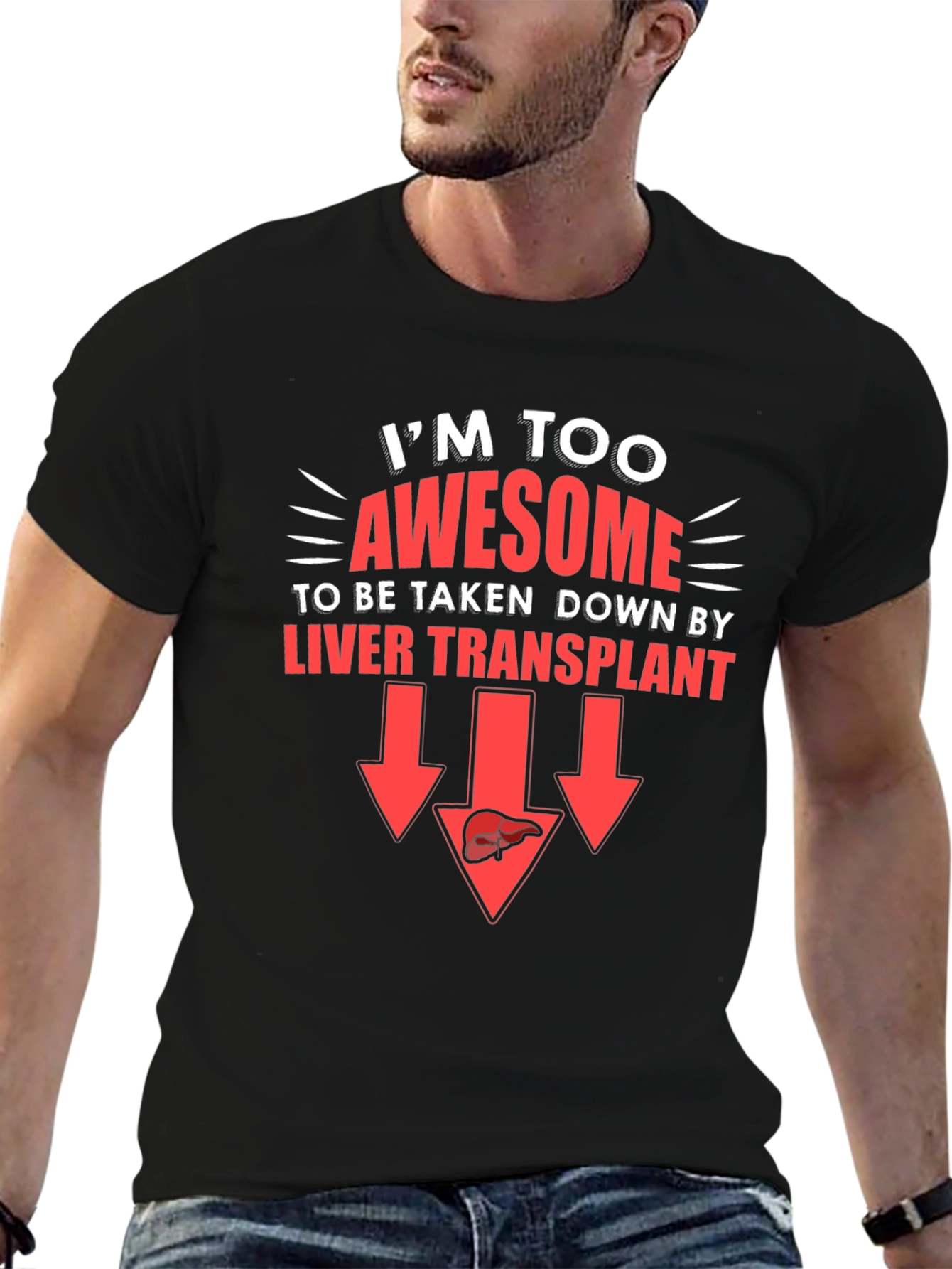 Awesome Liver Transplant T-Shirt