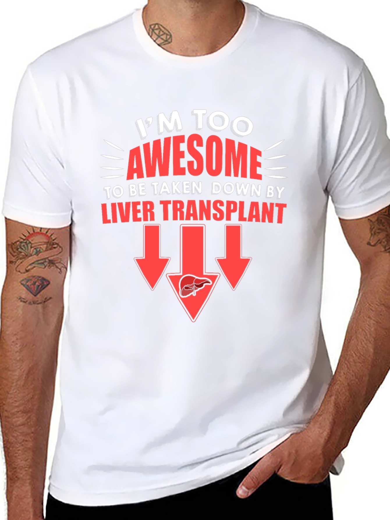 Awesome Liver Transplant T-Shirt