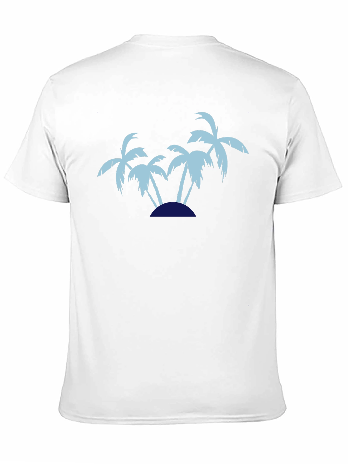 Island Palm Tree Graphic Tee - Relaxed Fit