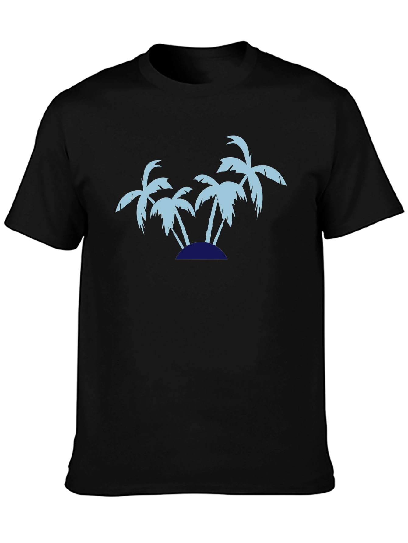Island Palm Tree Graphic Tee - Relaxed Fit