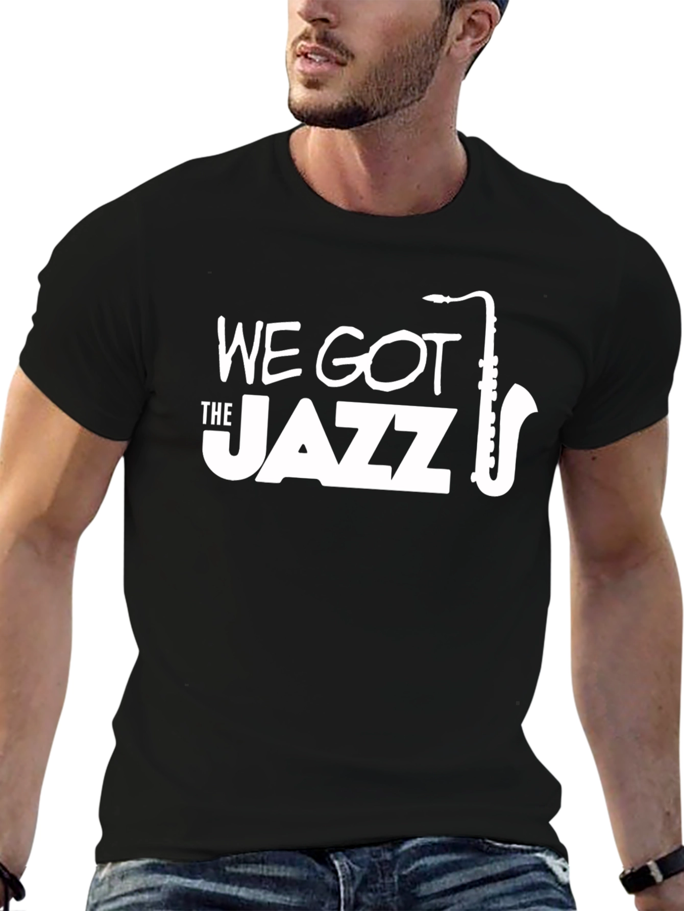 We Got The Jazz T-Shirt - Saxophone Design