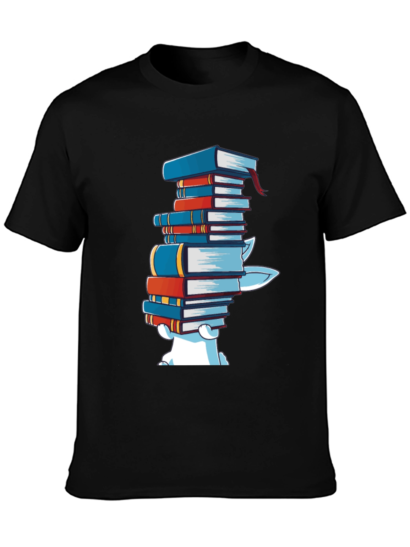 Bookworm Bear T-Shirt - Literary Humor