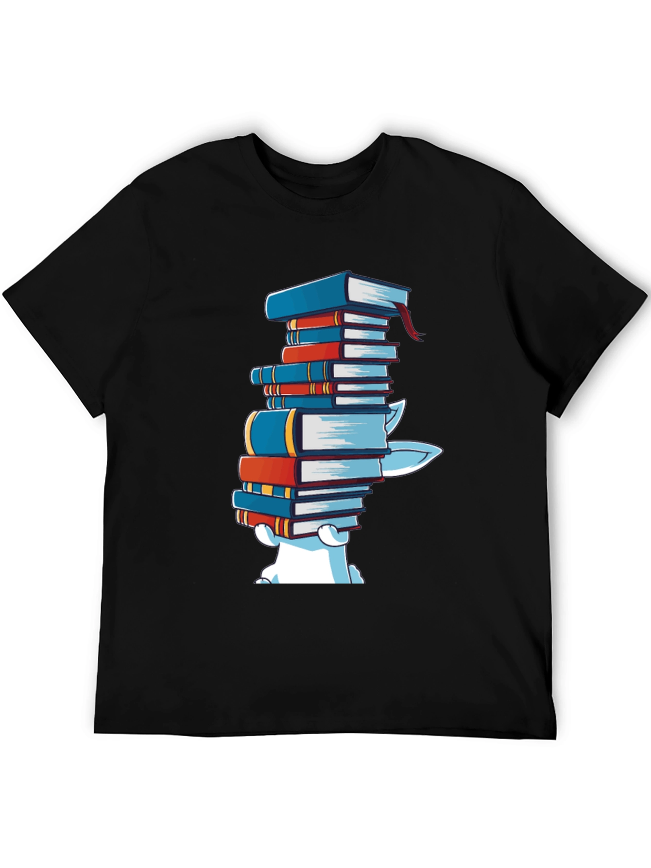 Bookworm Bear T-Shirt - Literary Humor