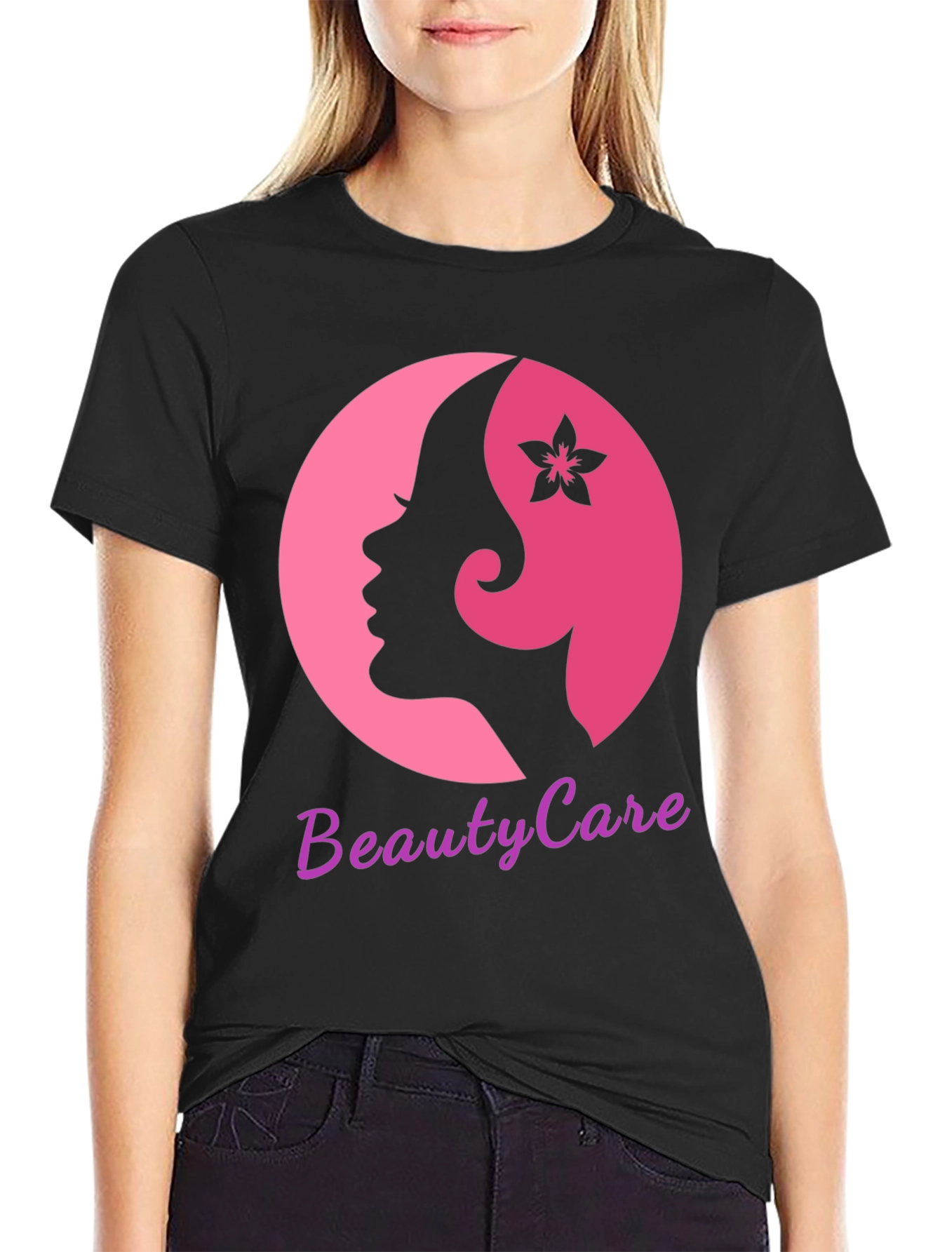 Beauty Care T-Shirt - Stylish Womens Graphic Tee