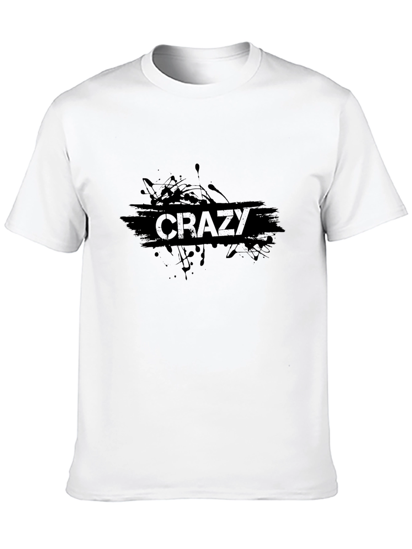 Crazy Graphic T-Shirt - Dark & Edgy Design