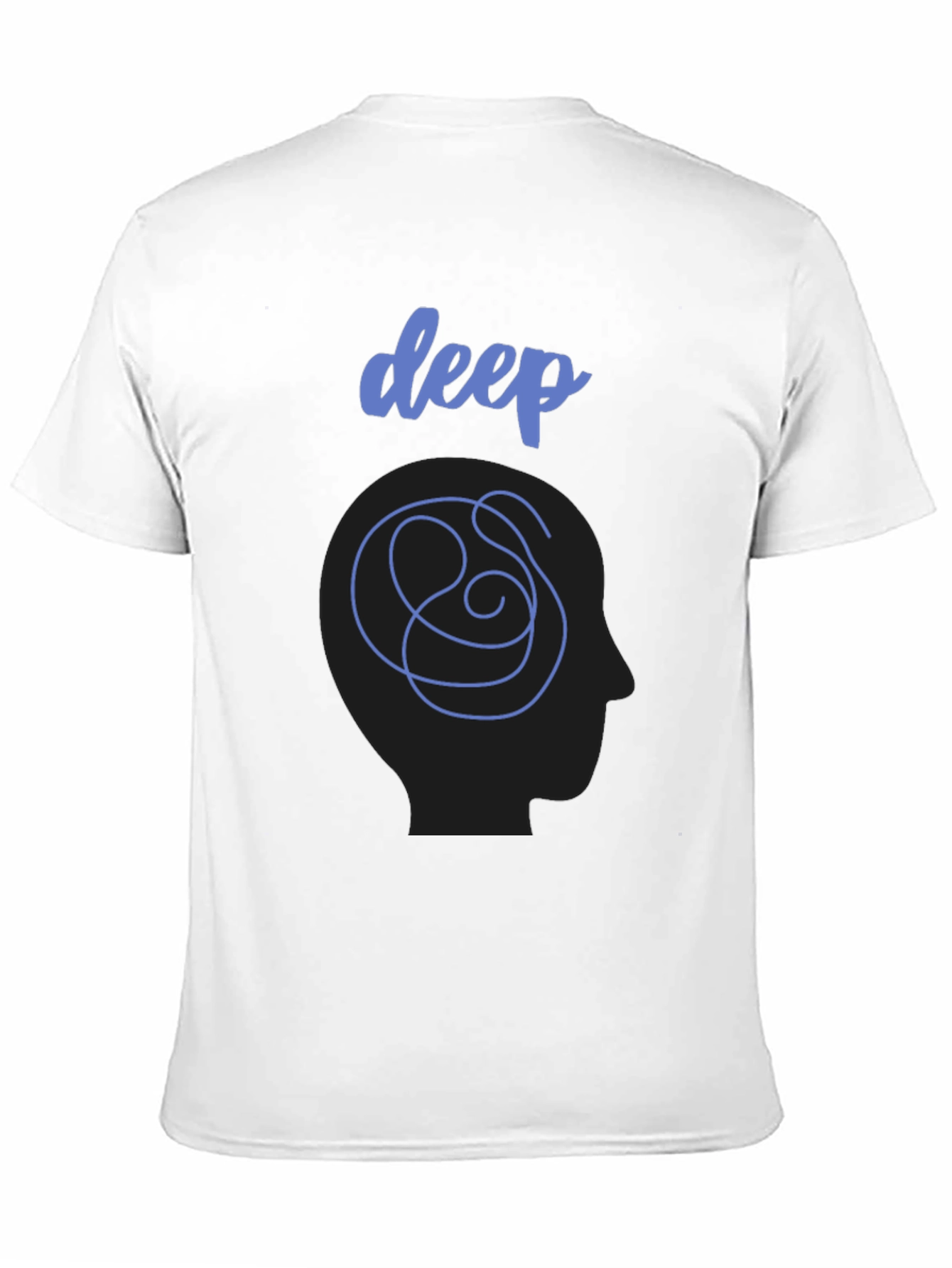 Deep Thought Graphic T-Shirt - Black