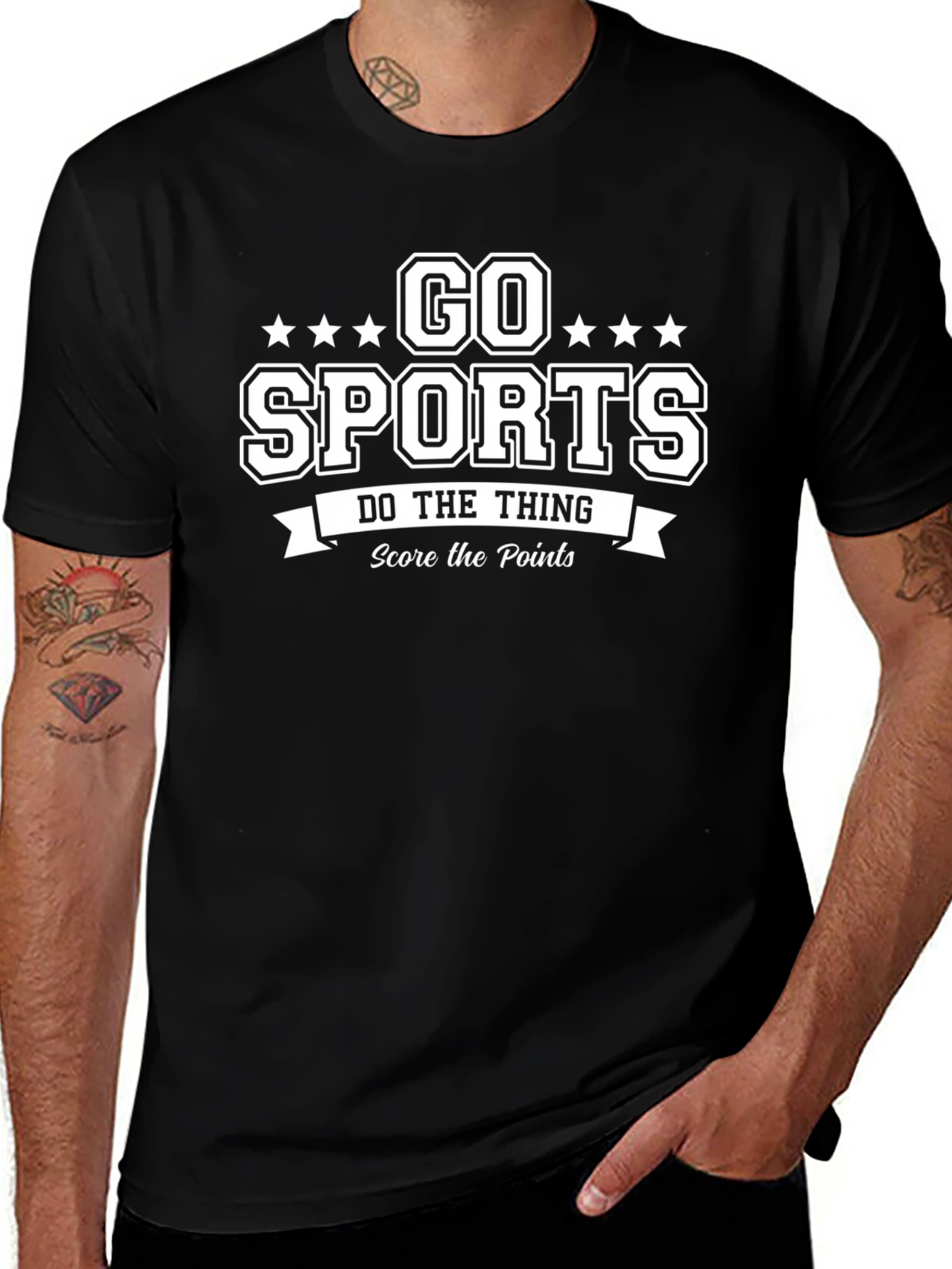 Go Sports Graphic T-Shirt