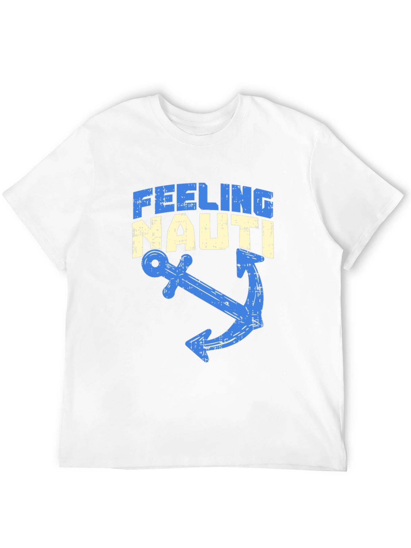 Feeling Nauti Mens Black Graphic T-Shirt