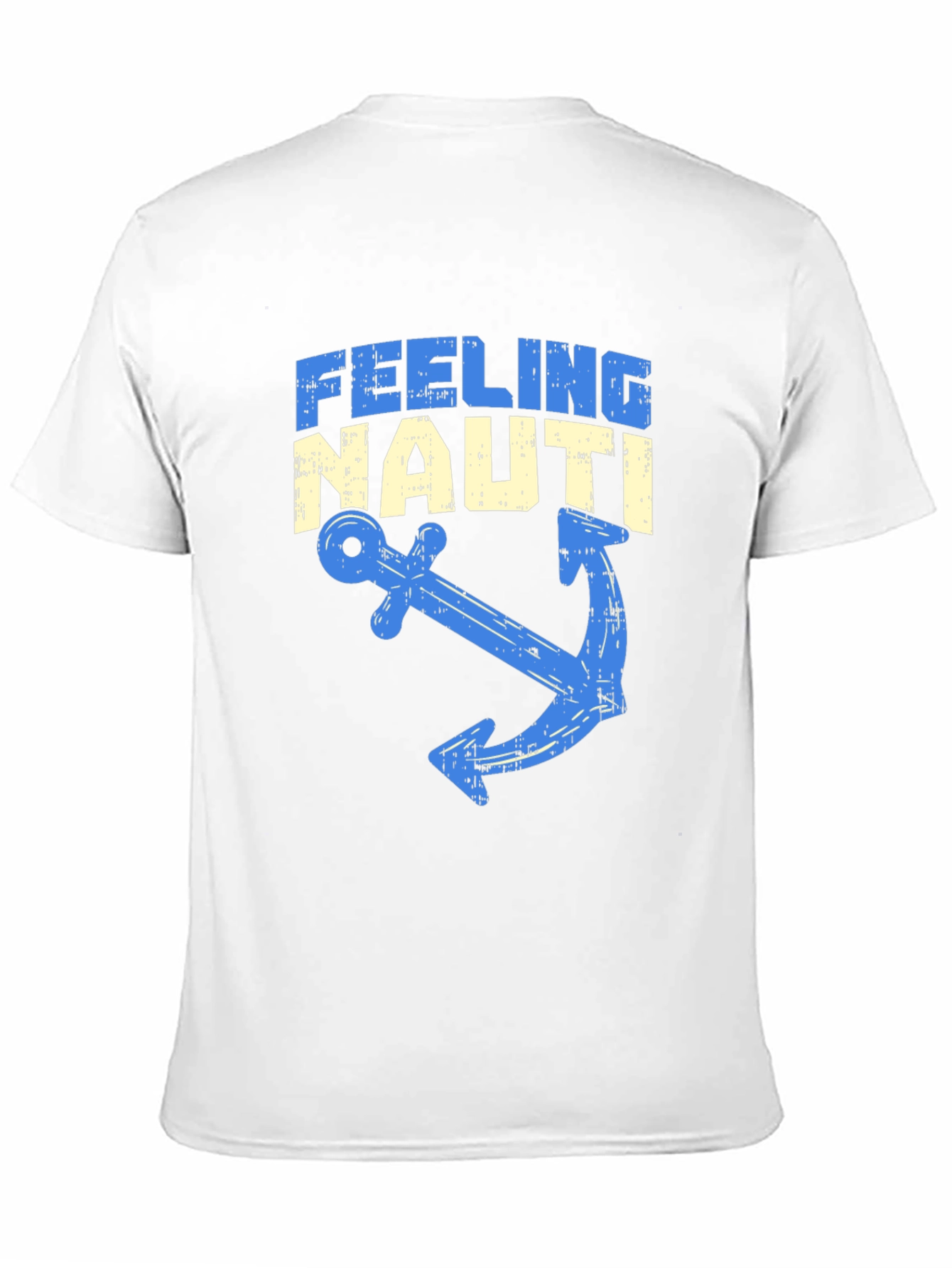 Feeling Nauti Mens Black Graphic T-Shirt