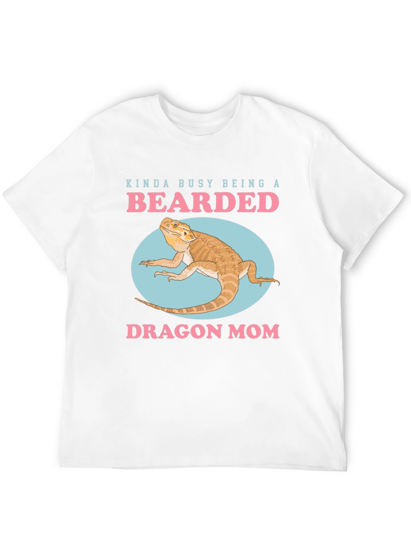 Bearded Dragon Mom Graphic T-Shirt