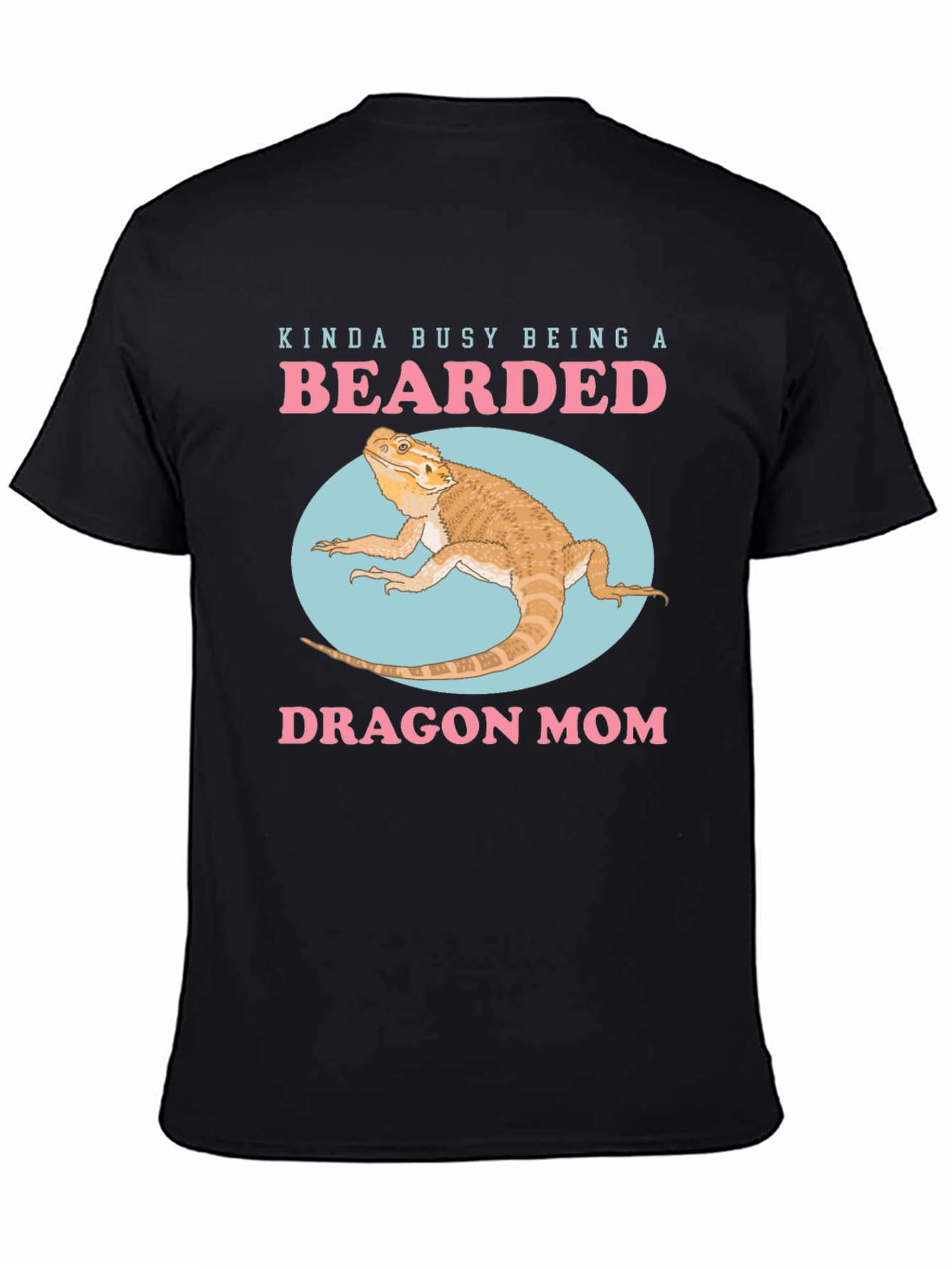 Bearded Dragon Mom Graphic T-Shirt