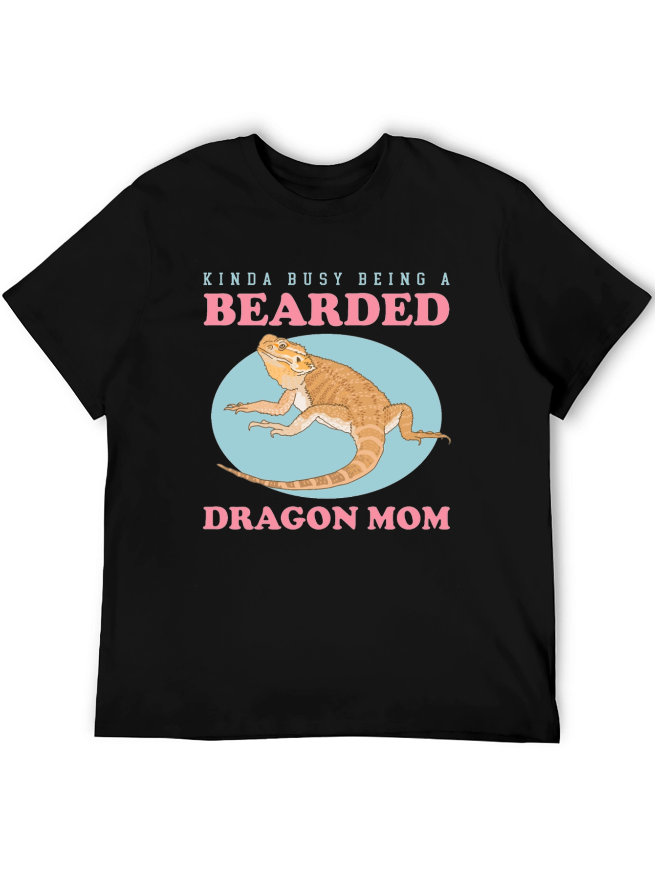 Bearded Dragon Mom Graphic T-Shirt