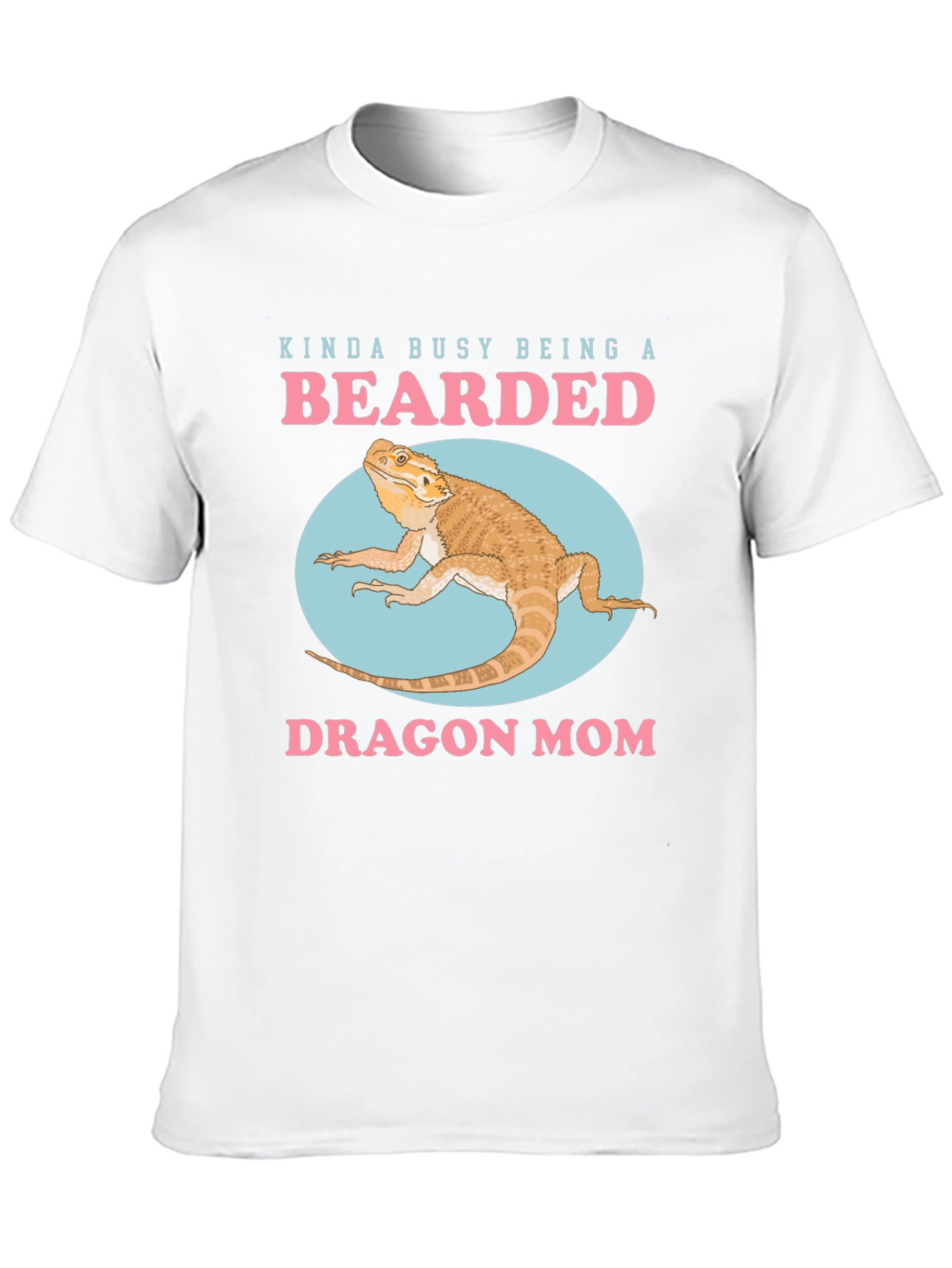 Bearded Dragon Mom Graphic T-Shirt