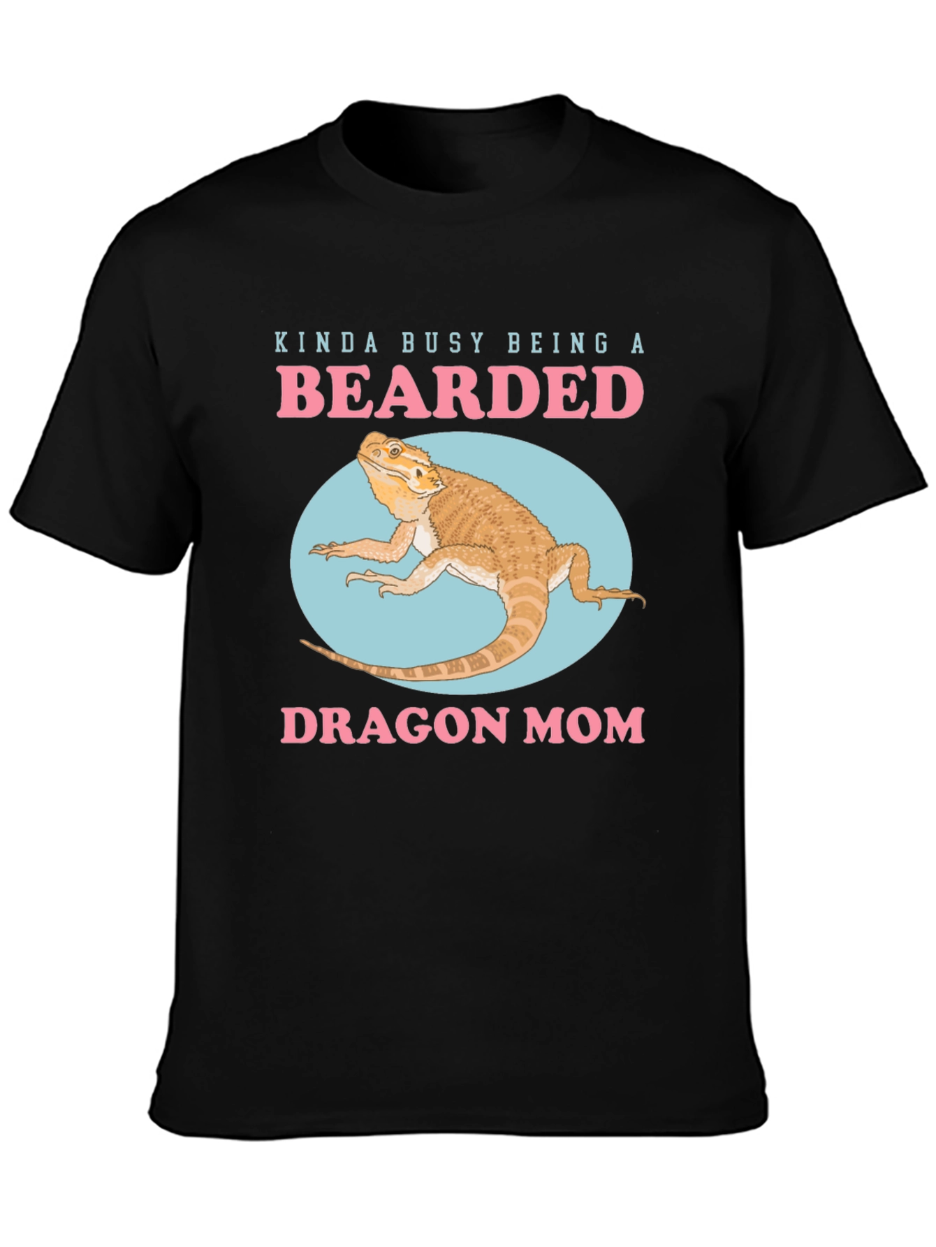 Bearded Dragon Mom Graphic T-Shirt